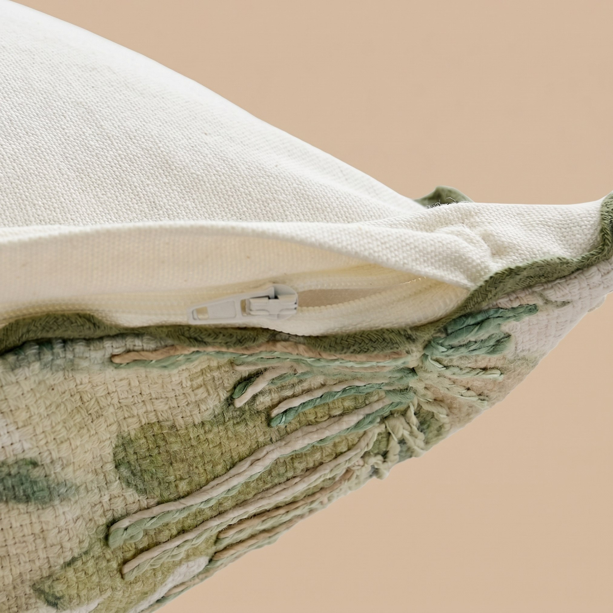 Serenity Palm Graden Filled Cushion - 35x60 cm-hbxhomeware-hbxbedroom-image-2
