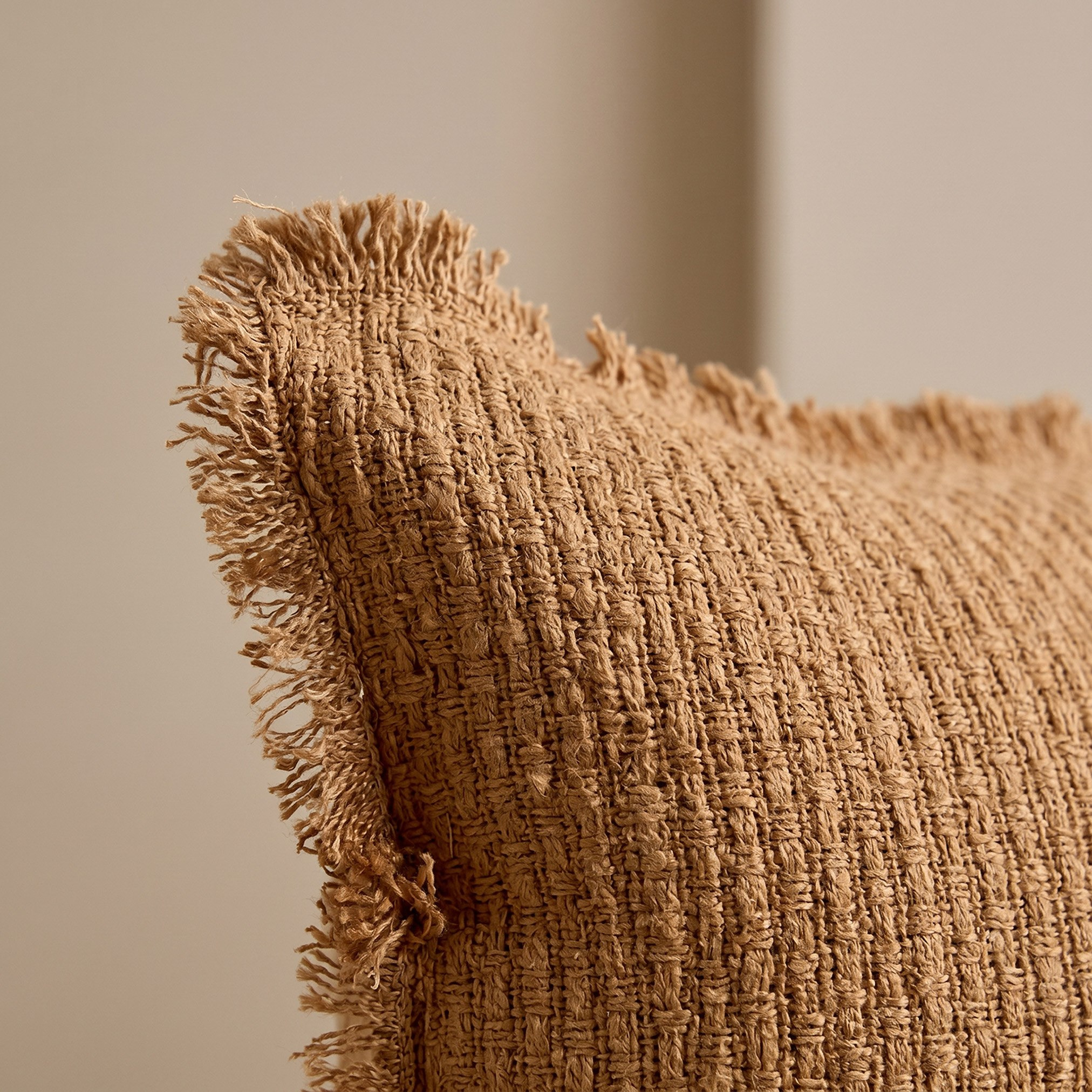 Soft Summer Cozy Duo 2-Piece Slub Jute Edge Filled Cushion Set - 50x50 cm-hbxhomeware-hbxbedroom-image-3