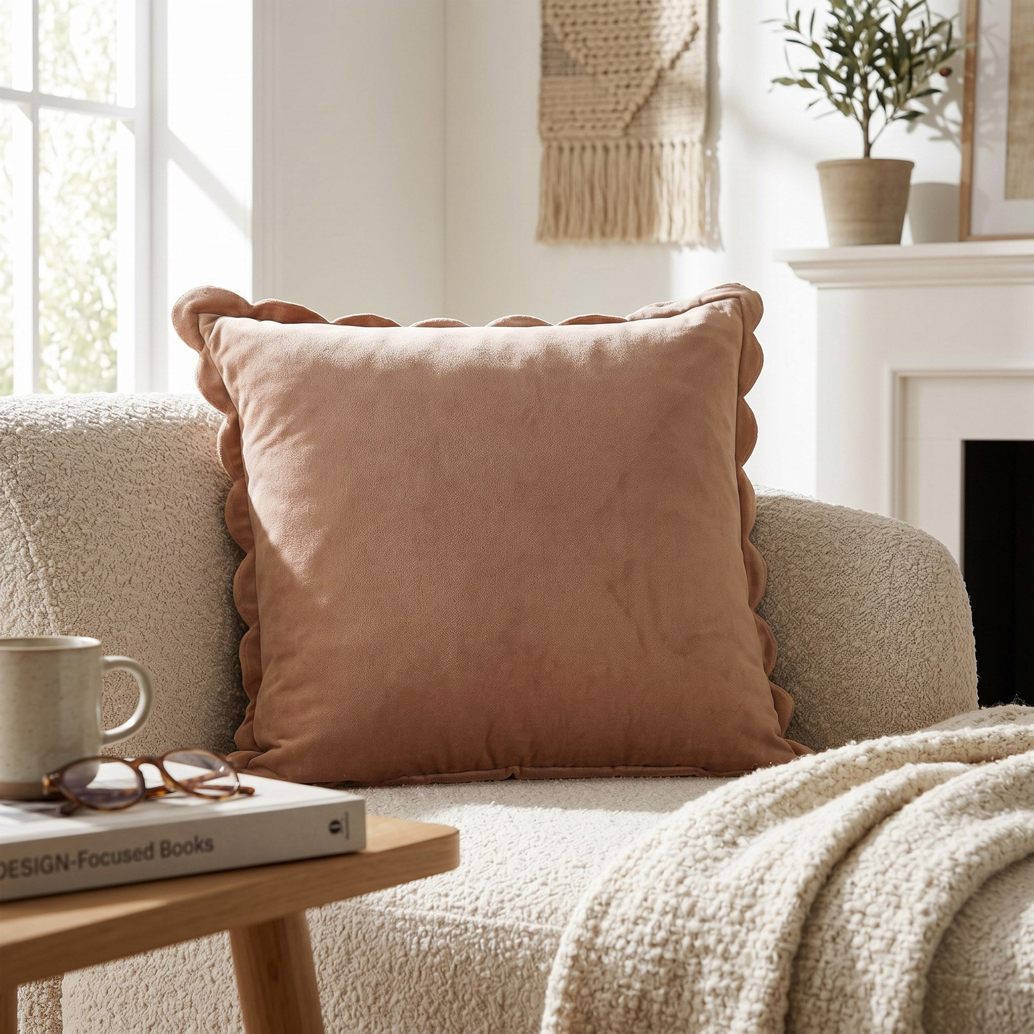 Soft Summer Scallop Filled Cushion - 50x50 cm-hbxhomeware-hbxbedroom-image-4