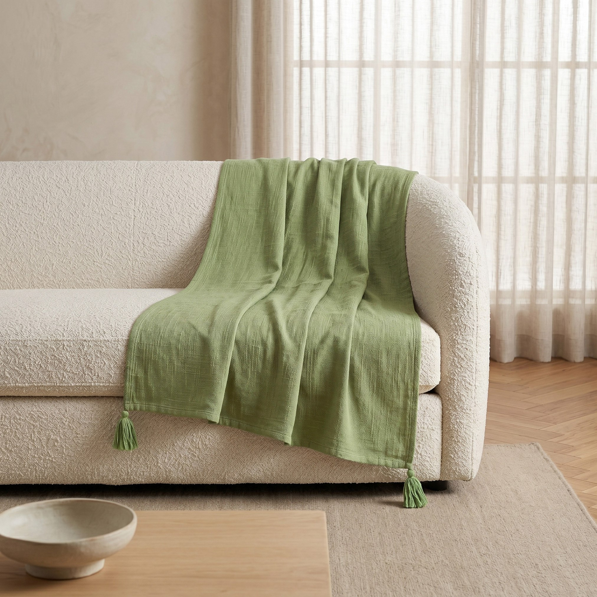 Serenity Cotton Throw - 130x170 cm-hbxhomeware-hbxbedroom-image-4