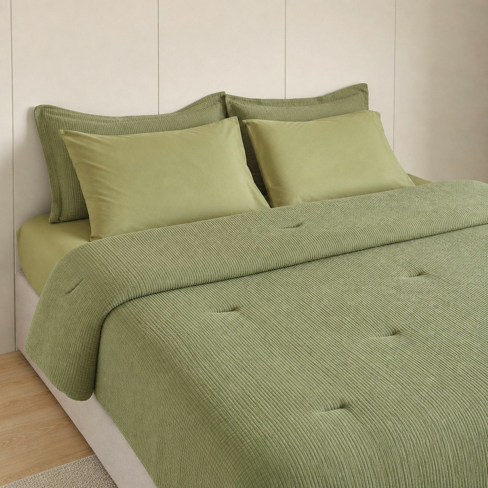 طقم لحاف كينج إليسيان جاز 5 قطع من ويف إليجانس - 220 × 240 سم-hbxhomeware-hbxbedroom-image-1