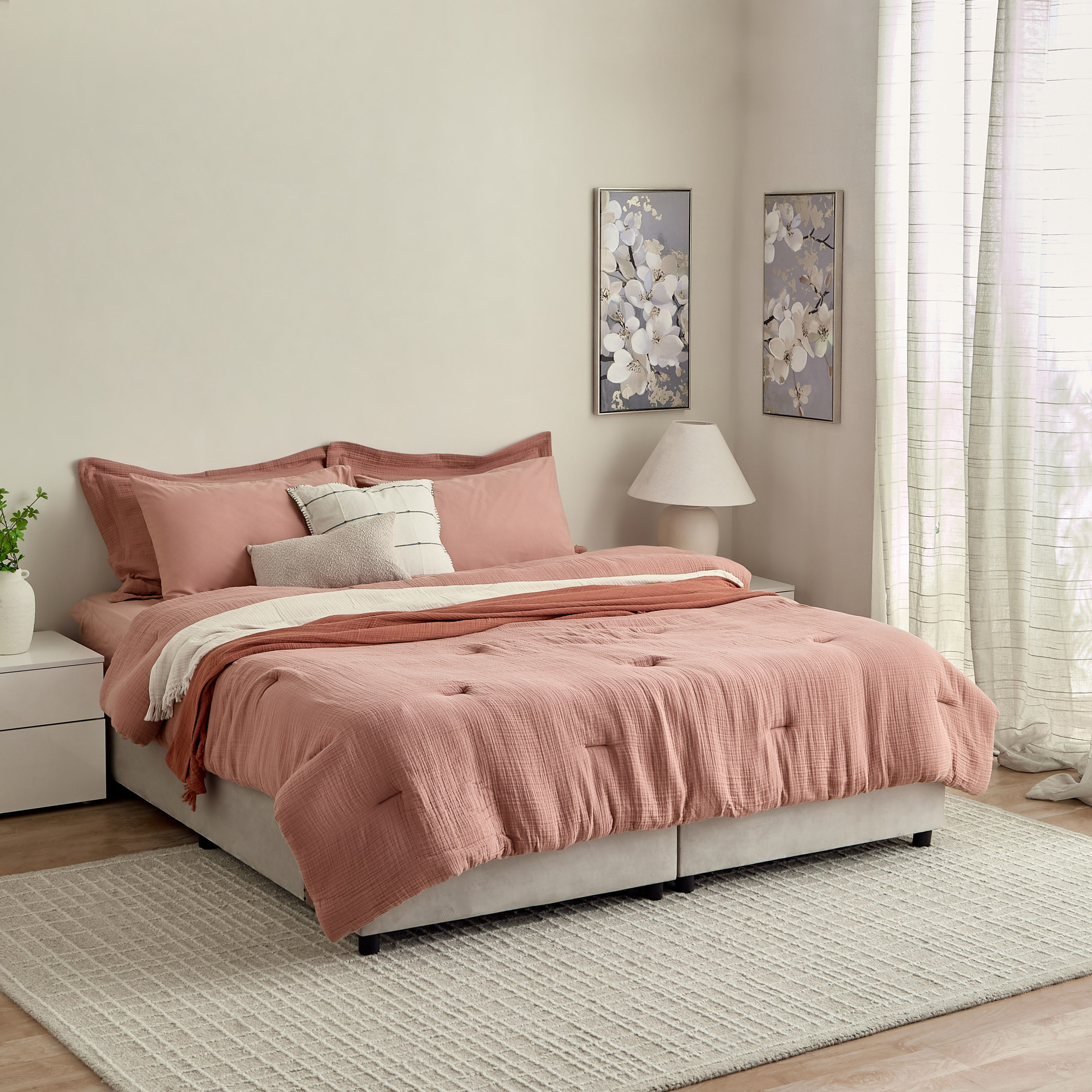 Weave Elegance 6-Piece Elysian Gauze Super King BIAB Comforter Set - 240x260 cm-hbxhomeware-hbxbedroom-image-9
