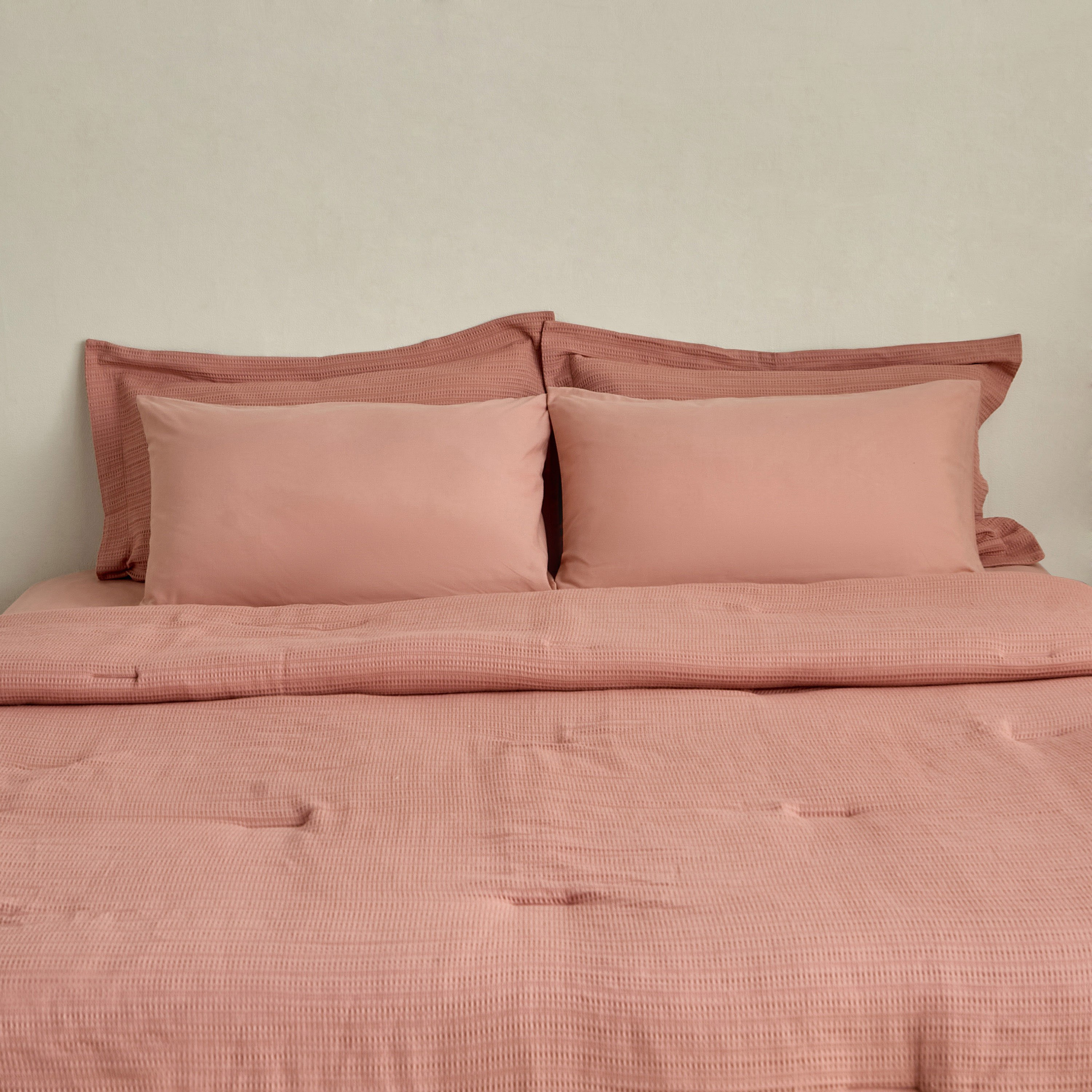 طقم لحاف بايب قطن فيسكوز وافل سوبر كينج 6 قطع ميللو من ويف إليجانس - 240x260 سم-hbxhomeware-hbxbedroom-image-2