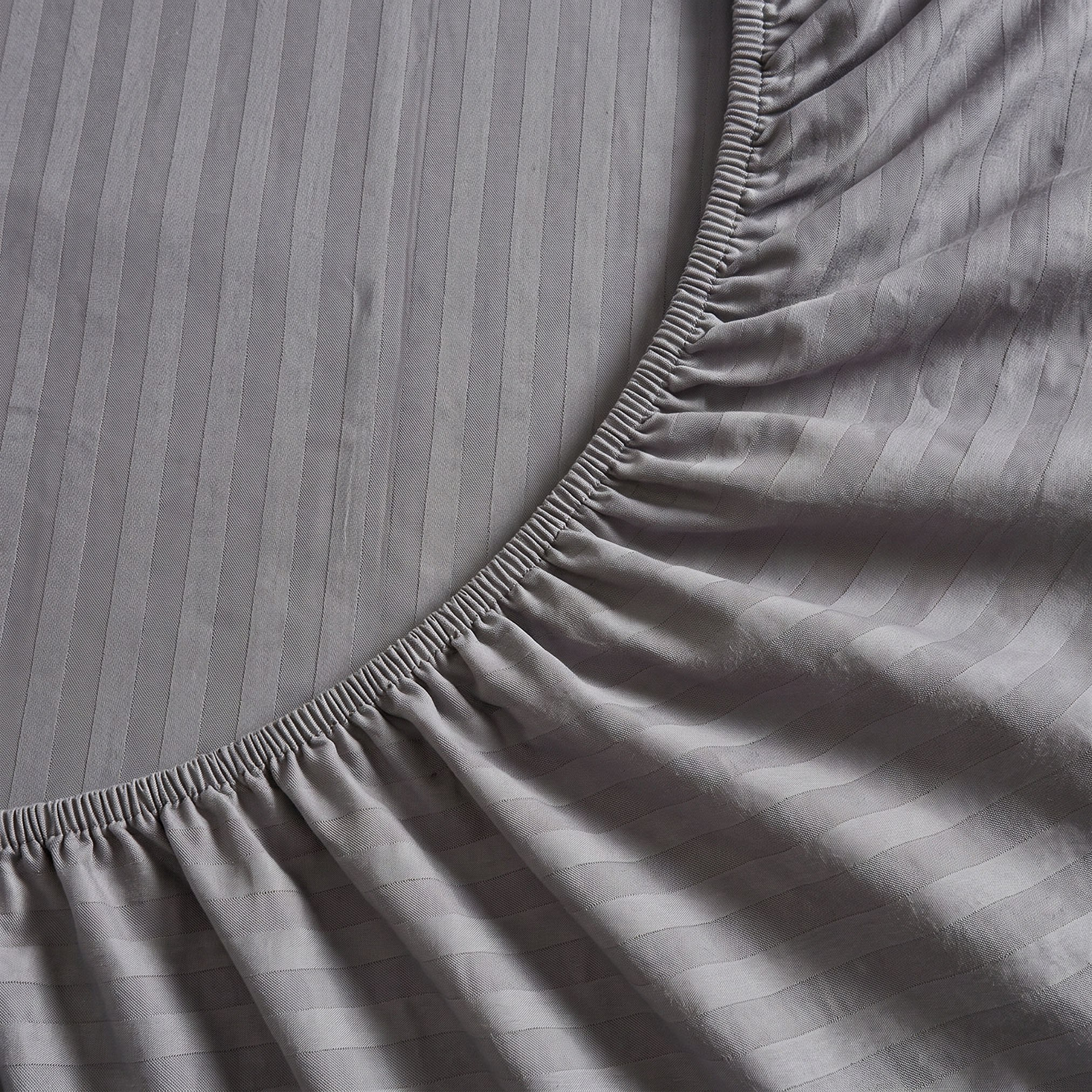 Hamilton Stripe Satin Cotton Single Fitted Sheet - 90x200+36 cm-hbxhomeware-bedding-fittedsheets-image-3