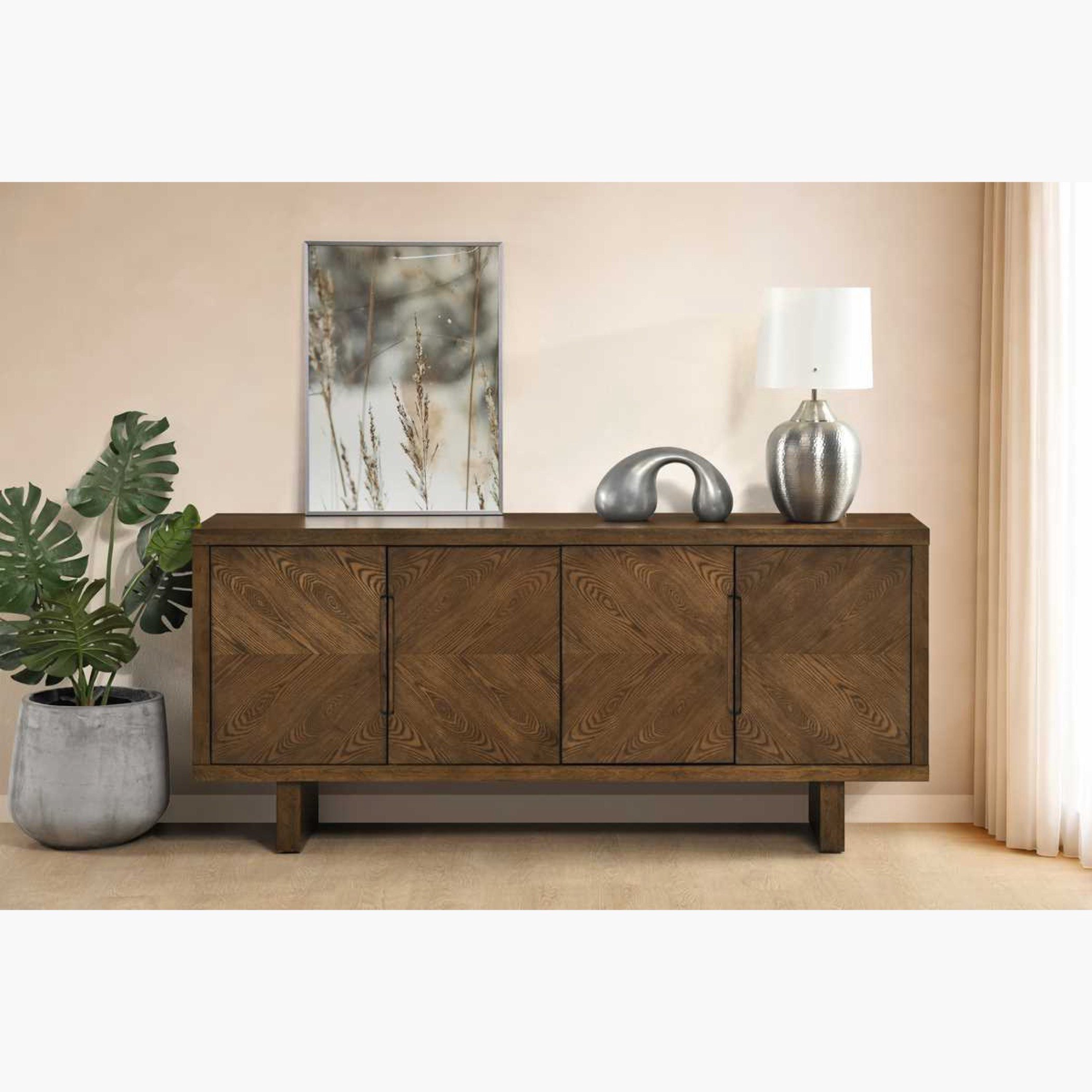 Beaumont Solid Wood Sideboard-hbxfurniture-diningroom-buffetsandsideboards-image-1