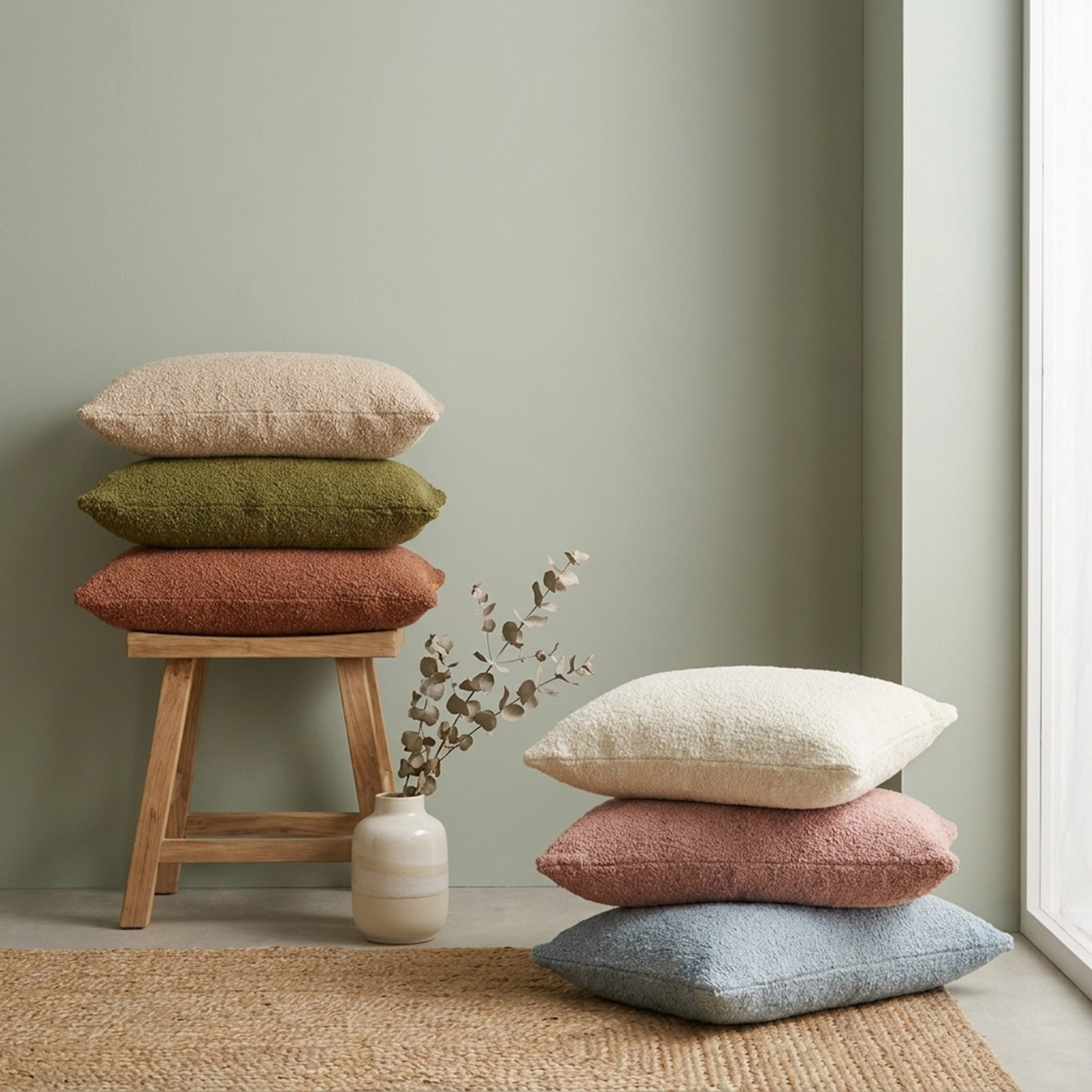 GentelTwist Boucle Cushion Cover - 30x50 cm-hbxhomeware-hbxbedroom-image-4