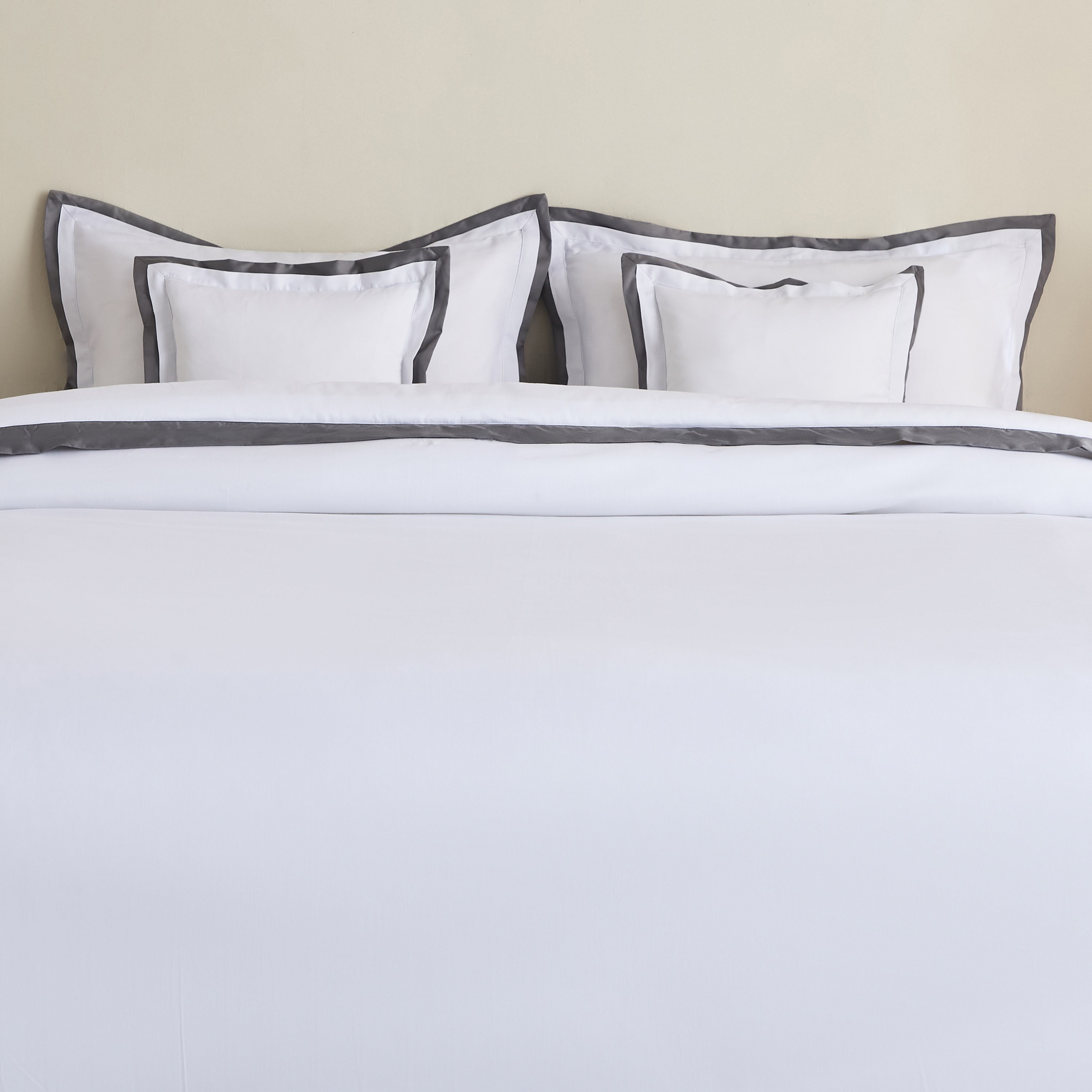 White Haven Flange Border 5-Piece King Comforter Set - 220x240 cm-hbxhomeware-hbxbedroom-image-2