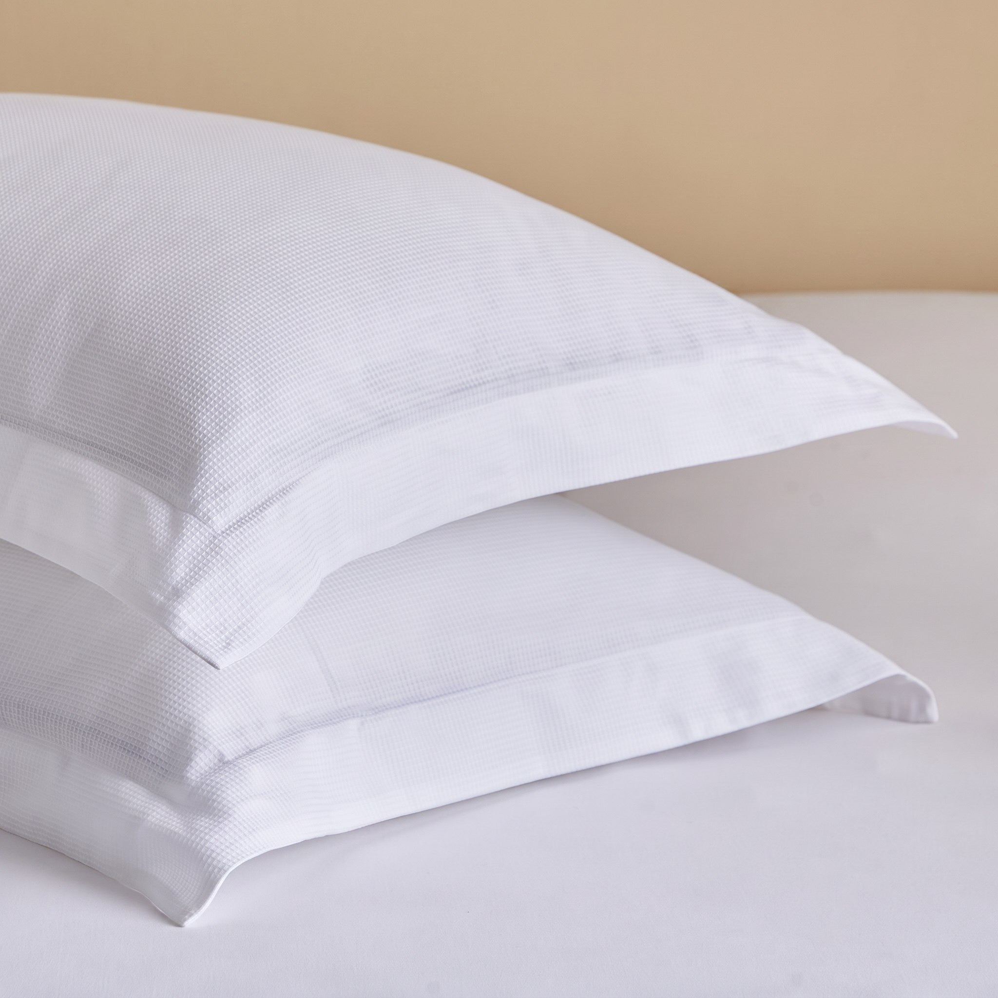 طقم غطاء لحاف توين قطن بنمط وافل 3 قطع من براكستون - 150x220 سم-hbxhomeware-hbxbedroom-image-6