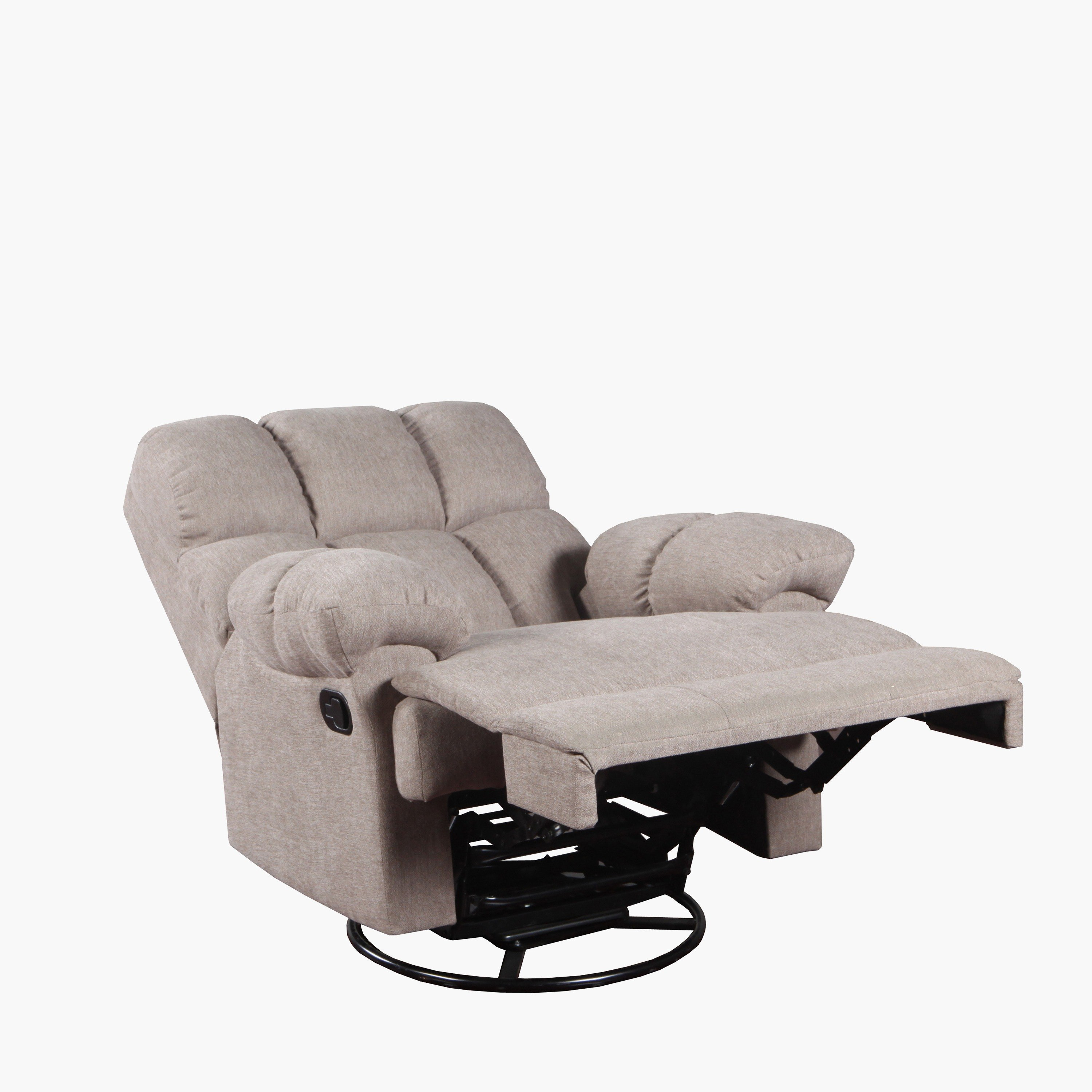 Billow Swivel and Glider Fabric Arm Recliner-hbxfurniture-sofasandarmchairs-reclinersofas-image-3
