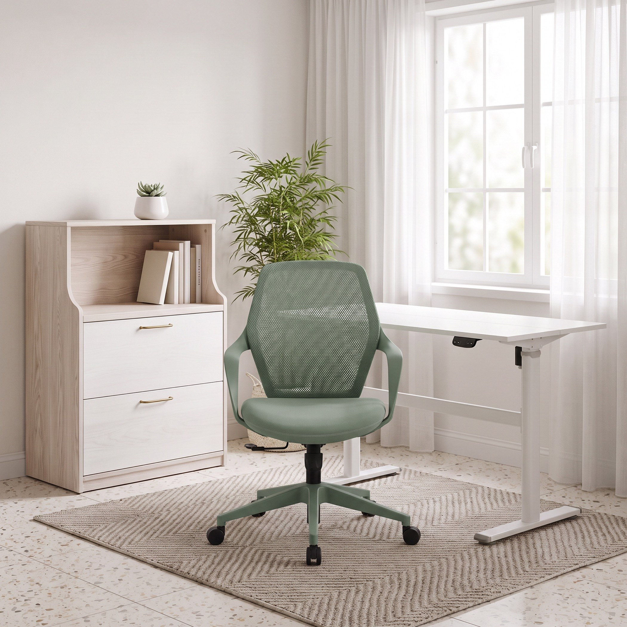 Movo Flamingo Medium Back Office Chair-hbxfurniture-kidsroom-studychairs-image-1