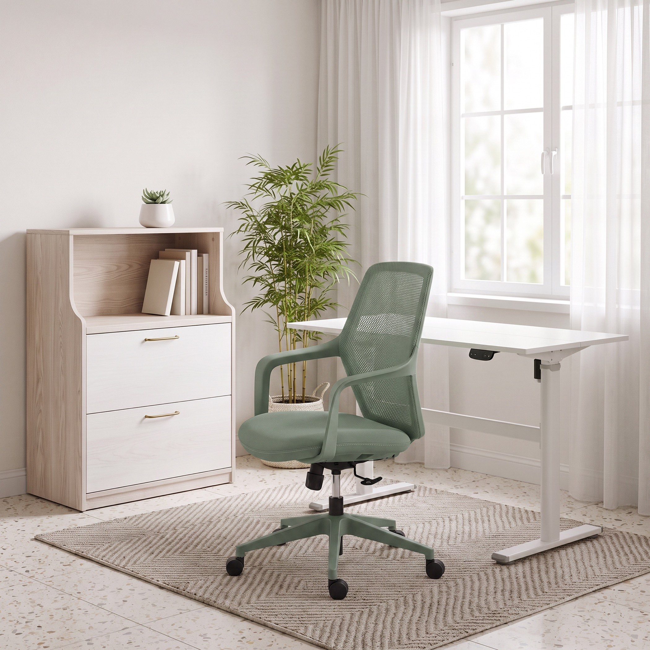 Movo Flamingo Medium Back Office Chair-hbxfurniture-kidsroom-studychairs-image-2