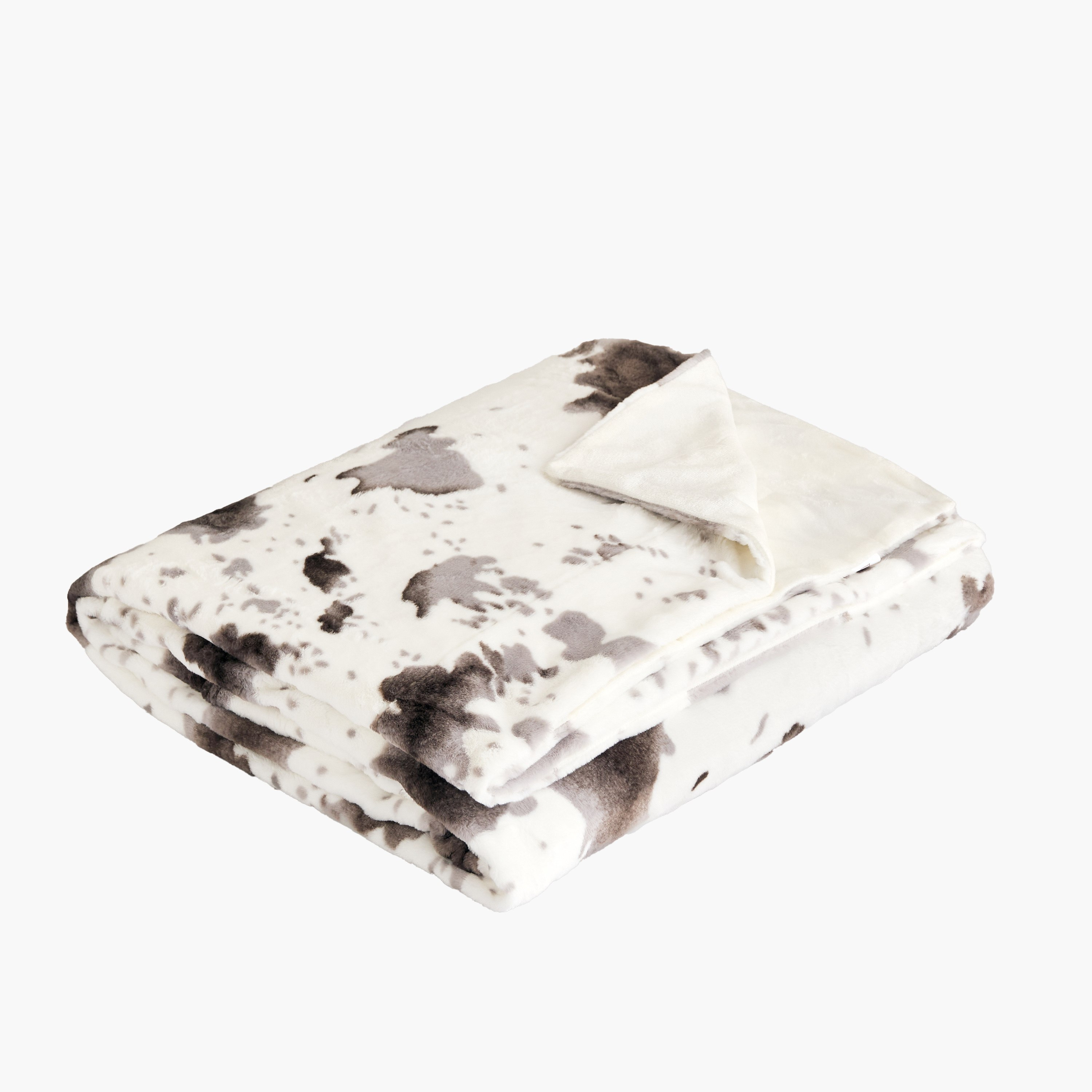 Cozy Plush Animal Cowhide Print King Blanket - 220x240 cm-hbxhomeware-hbxbedroom-image-6