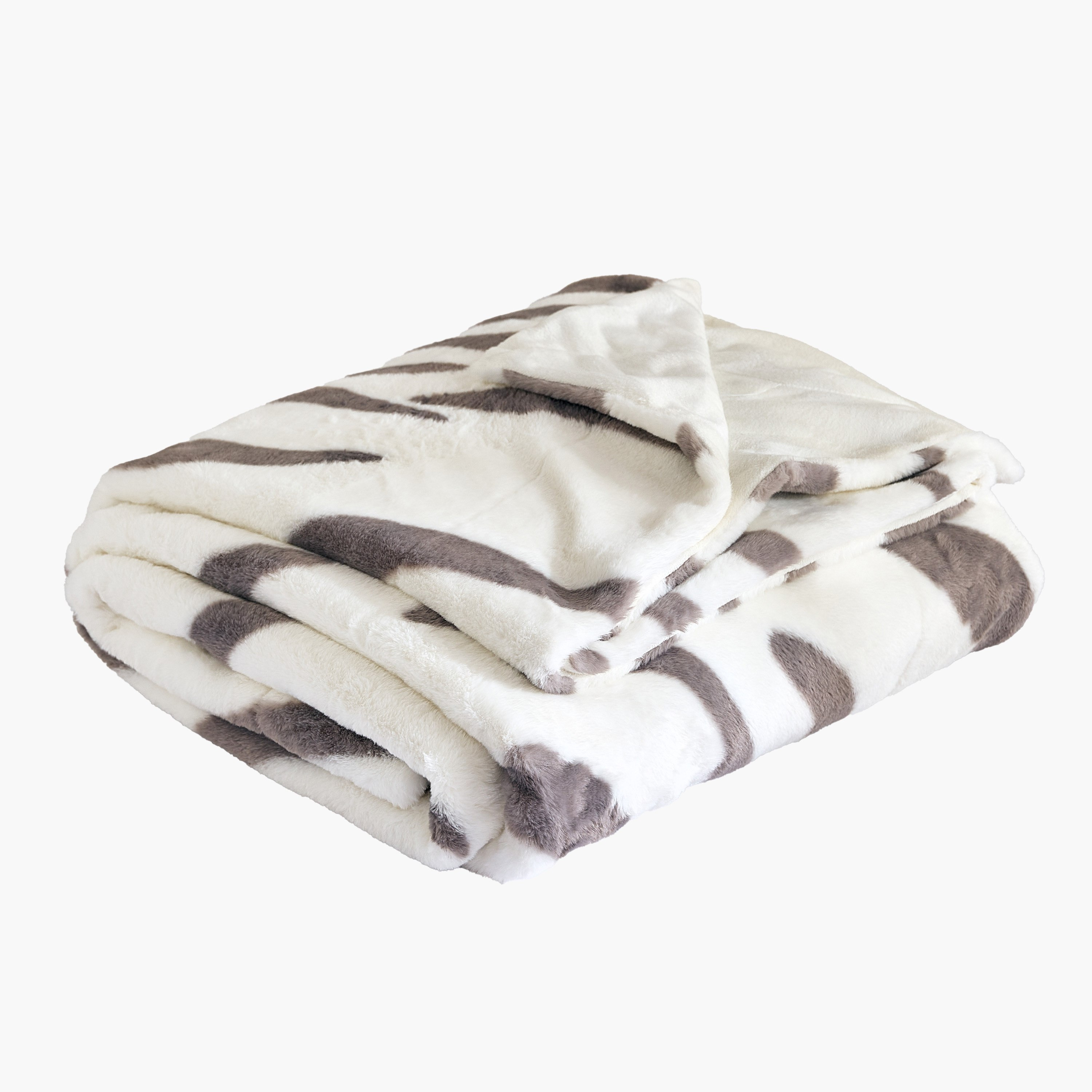 Cozy Plush Animal Zebra Print Twin Blanket - 150x220 cm-hbxhomeware-hbxbedroom-image-6