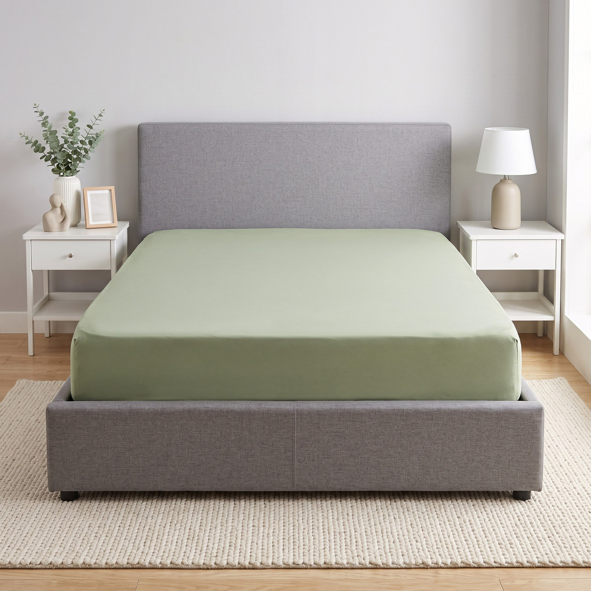 Derby Solid Microfiber Twin Fitted Sheet - 120x200+25 cm-hbxhomeware-hbxkidsandyouth-image-3