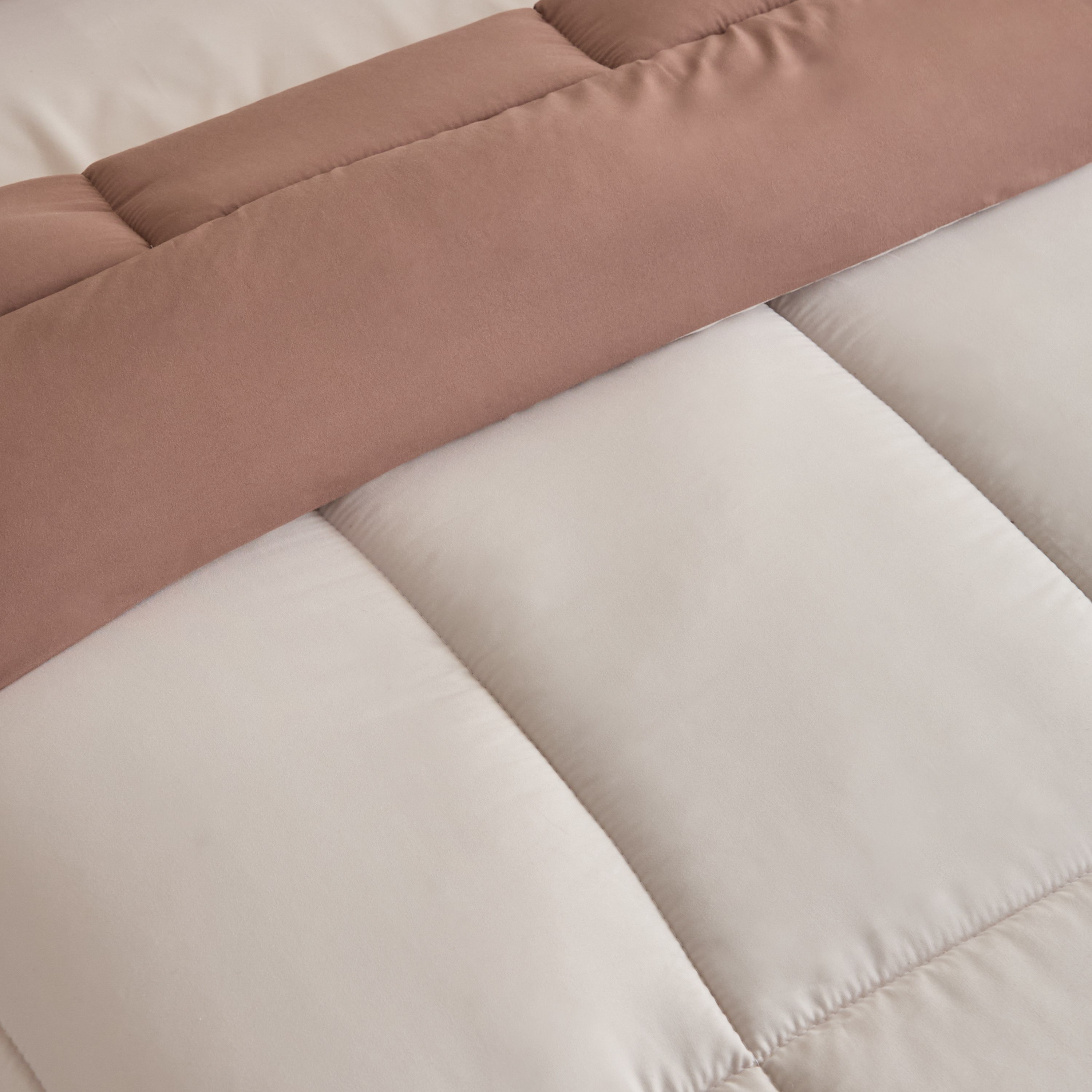 Luno Sleep Ease 6-Piece Hotel Reversible Microfiber Queen BIAB Comforter Set  - 200x230 cm-hbxhomeware-hbxbedroom-image-6