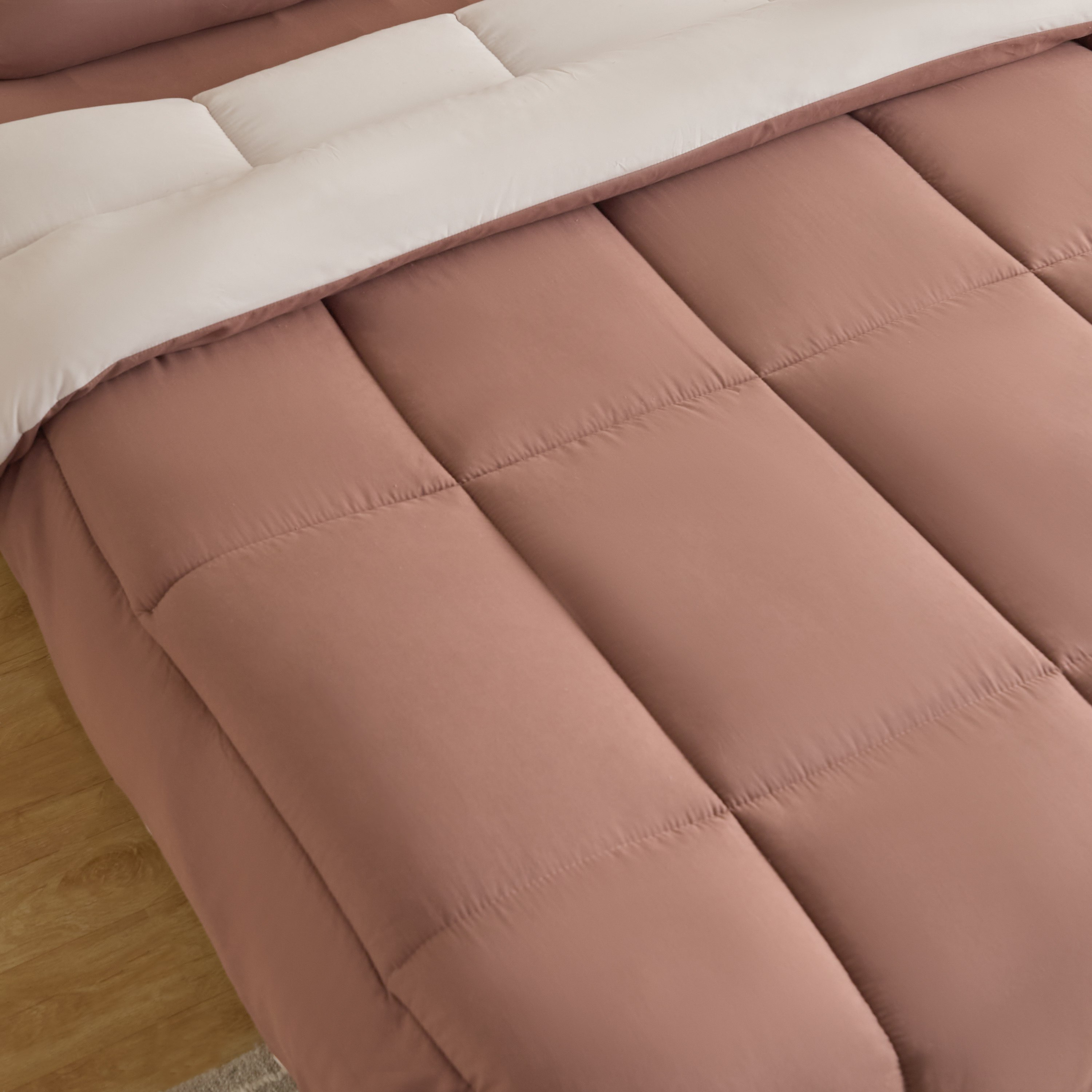 Luno Sleep Ease Hotel Reversible Microfiber 6-Piece Queen BIAB Comforter Set - 200x230 cm-hbxhomeware-hbxbedroom-image-4