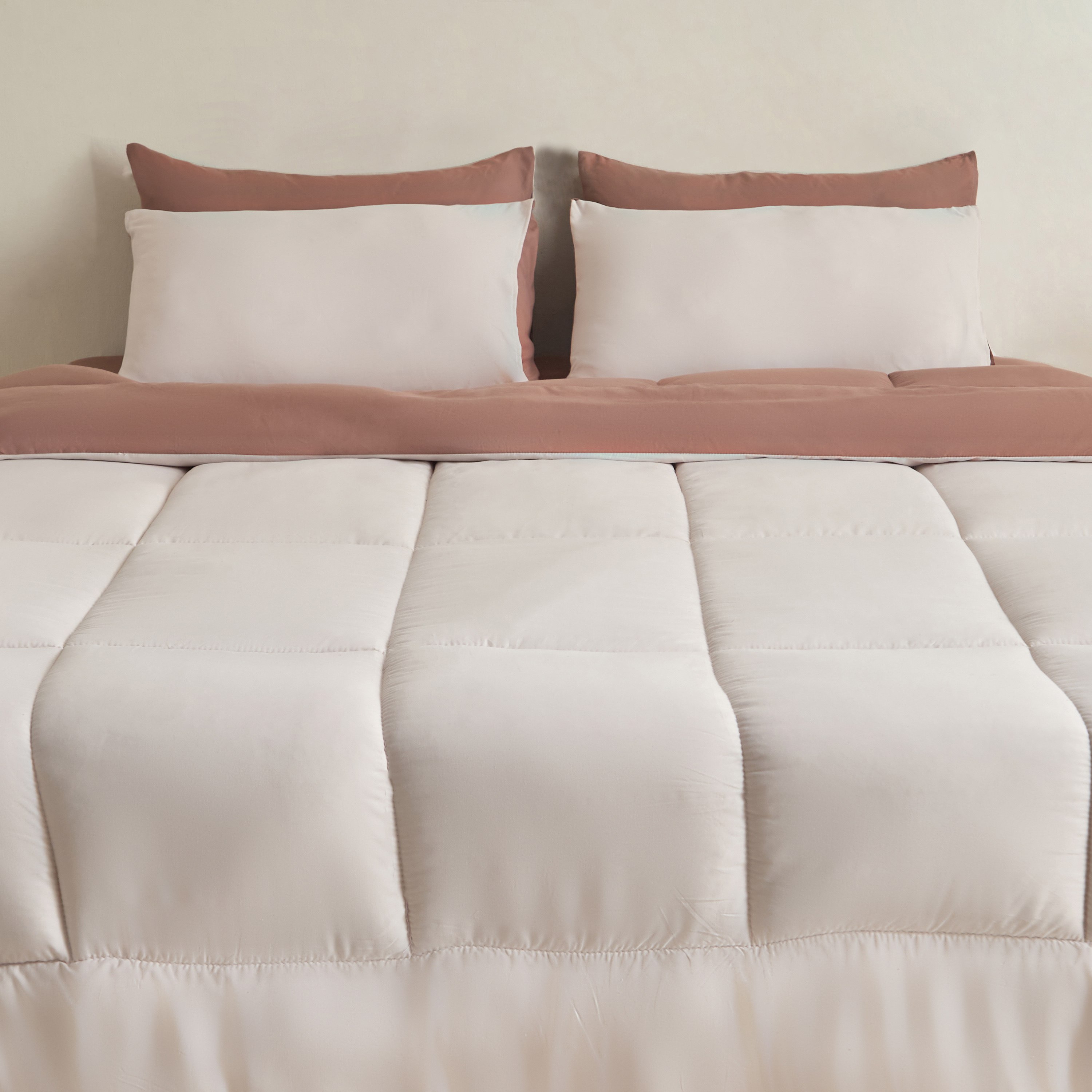 Luno Sleep Ease Hotel Reversible Microfibre 6-Piece Super King BIAB Comforter Set - 240x240 cm-hbxhomeware-hbxbedroom-image-3