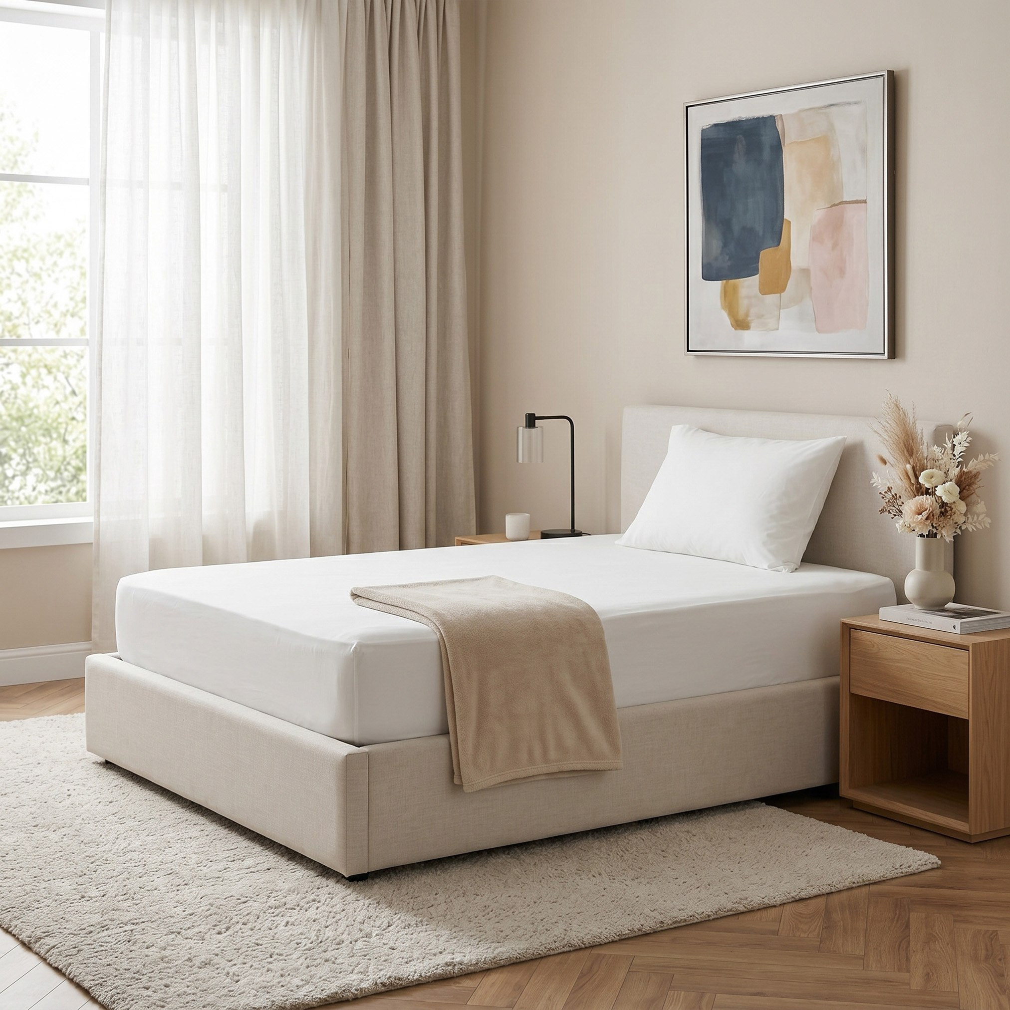 Cooltex Cooling 2-Piece Single Fitted Sheet Set - 90x200+40 cm-hbxhomeware-hbxbedroom-image-4