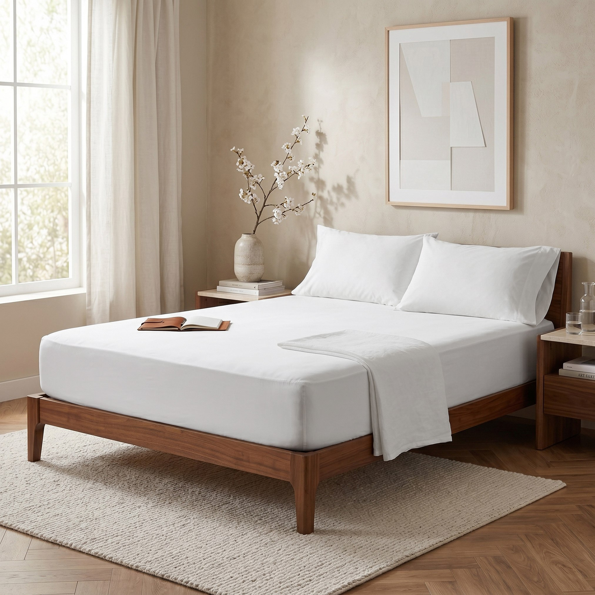 Cooltex Cooling 3-Piece Queen Fitted Sheet Set - 150x200+40 cm-hbxhomeware-bedding-fittedsheets-image-3