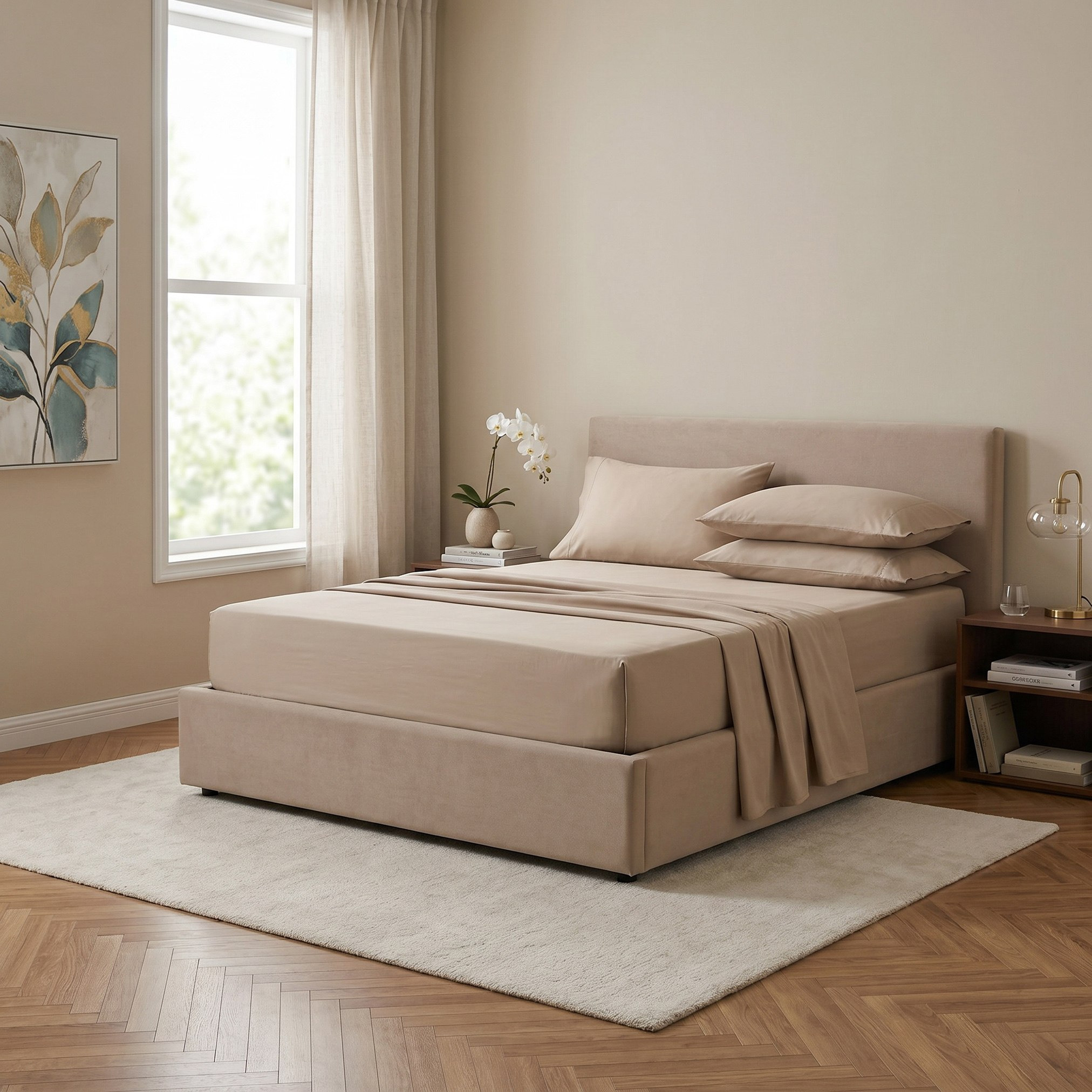 Cooltex Cooling 3-Piece Queen Fitted Sheet Set - 150x200+40 cm-hbxhomeware-hbxbedroom-image-3