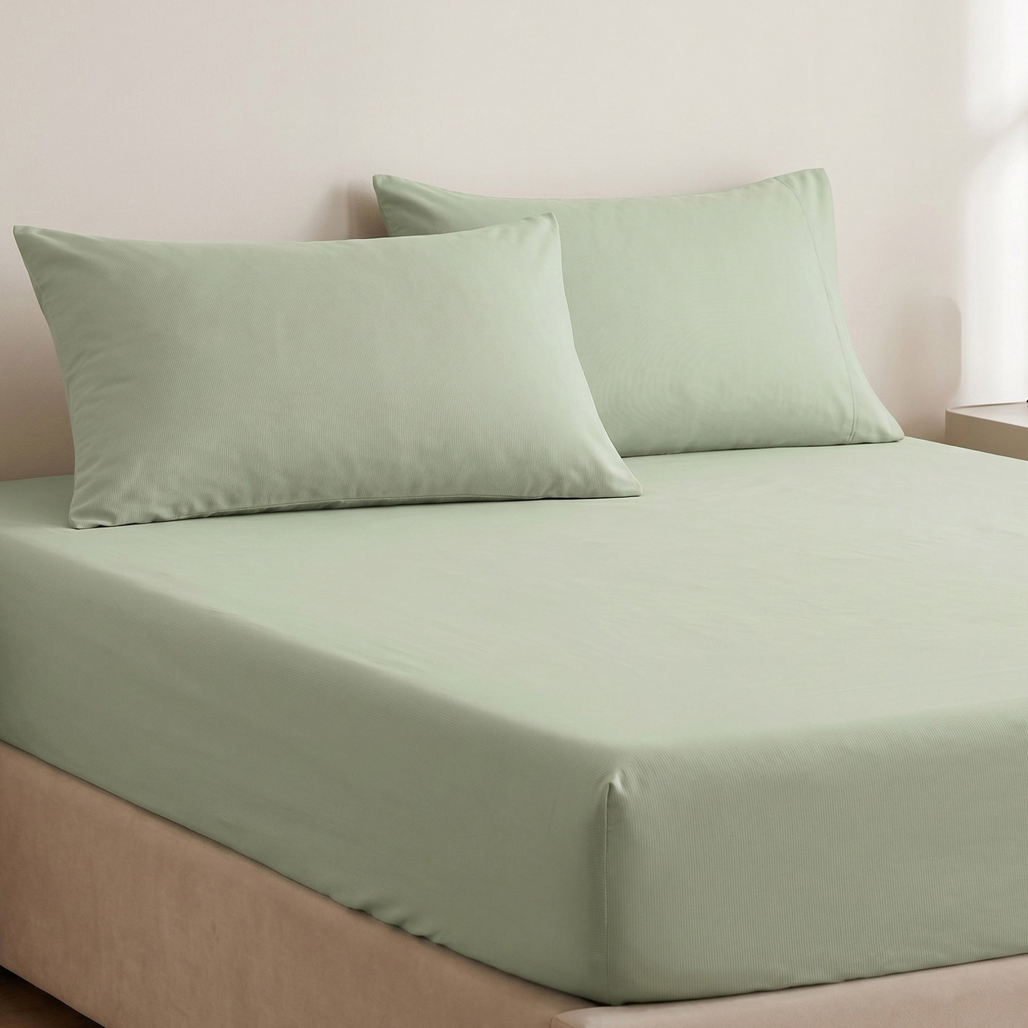 Cooltex Cooling 3-Piece King Fitted Sheet Set - 180x200+40 cm-hbxhomeware-hbxbedroom-image-1