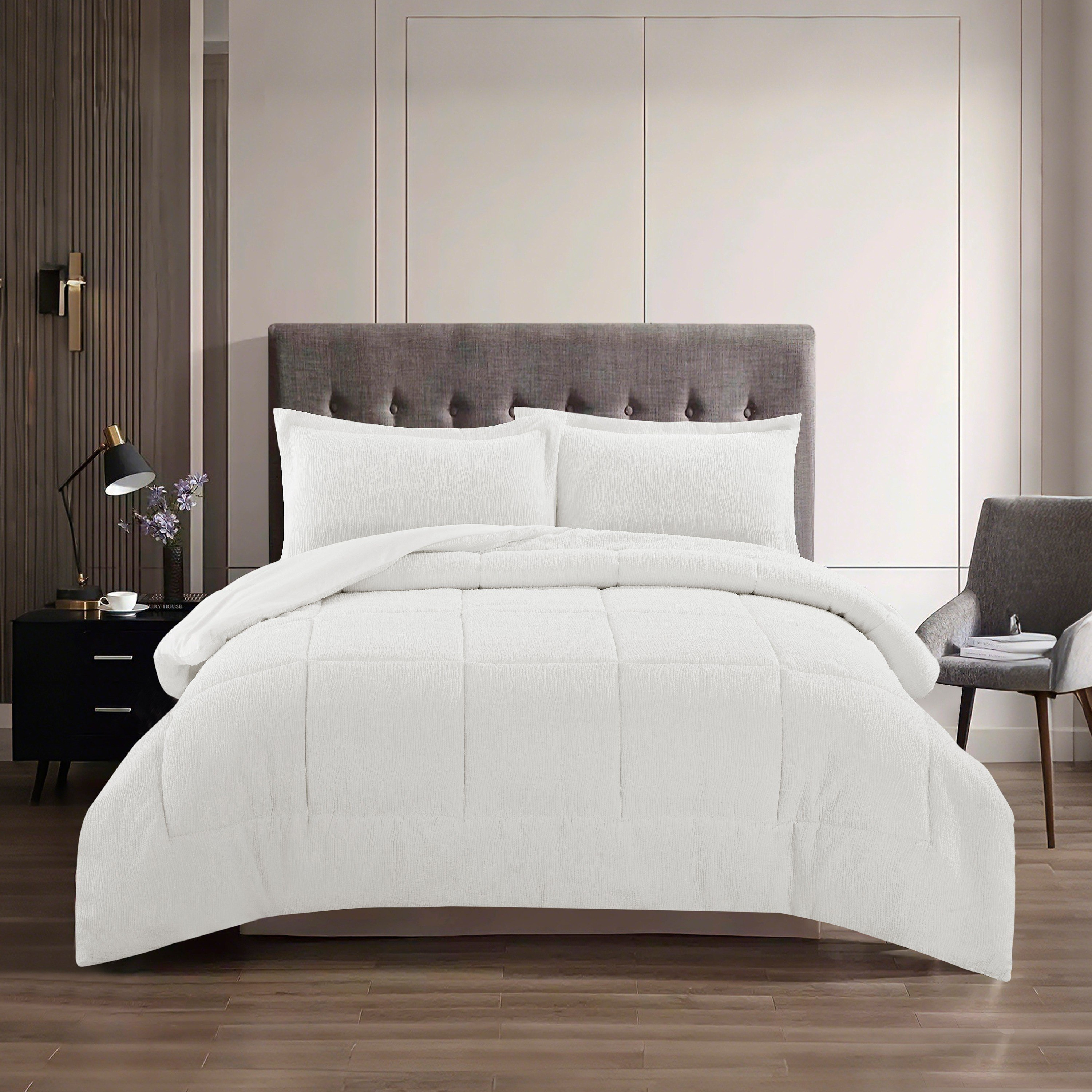 Whitebliss Curl 3-Piece Twin Comforter Set - 160x220 cm-hbxhomeware-hbxbedroom-image-2