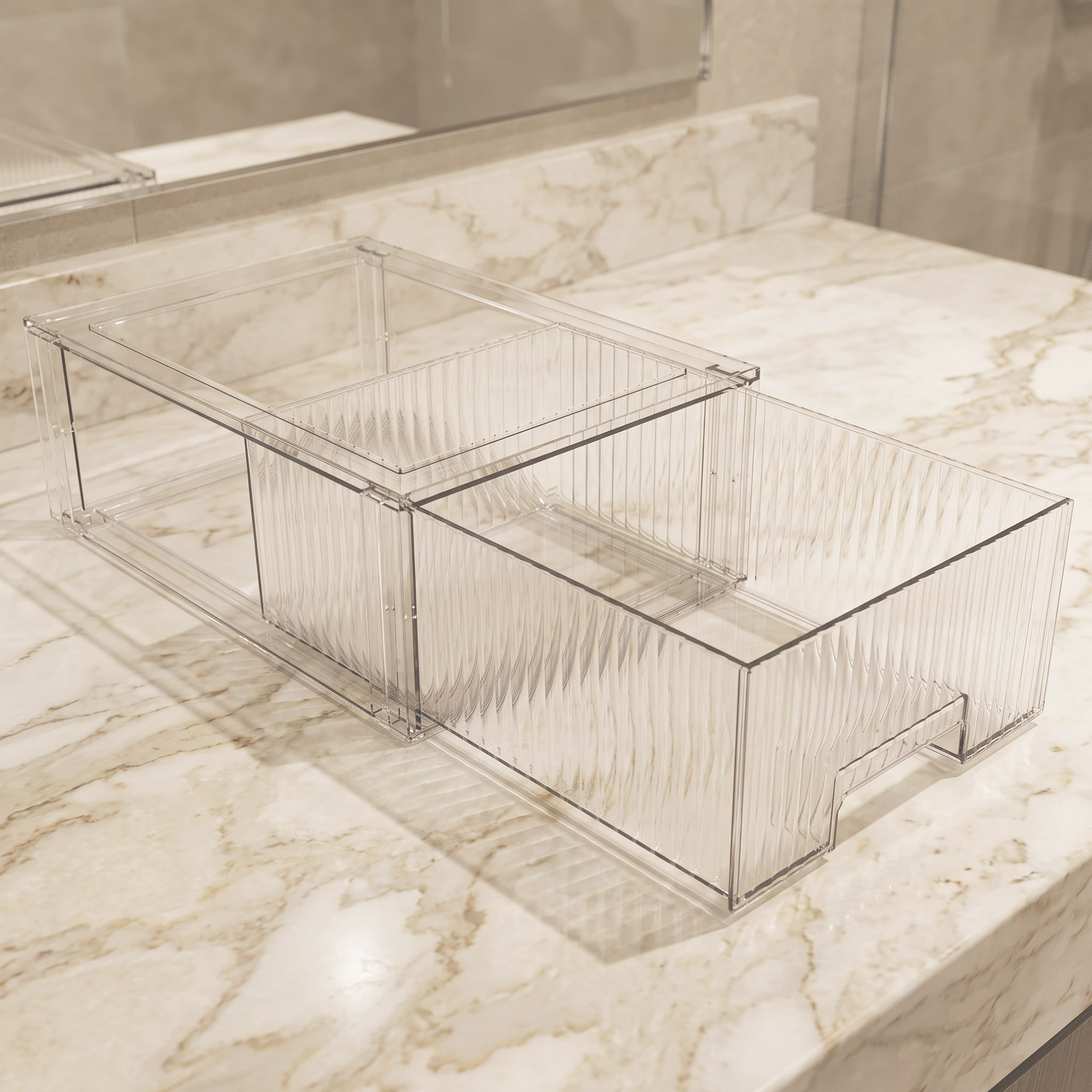 صندوق درج للتخزين من ستريا - 35x25x13.5 سم-hbxbedroom-bedroomaccessories-bedroomstorage-image-1
