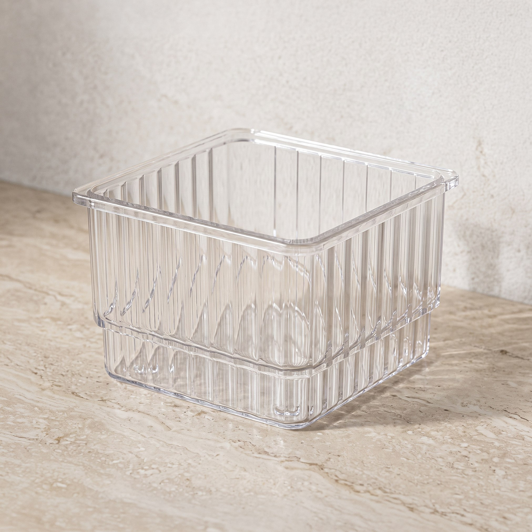 منظم أدراج قابل للتكديس من ستريا - 8x8x5.3 سم-hbxbedroom-bedroomaccessories-bedroomstorage-image-1