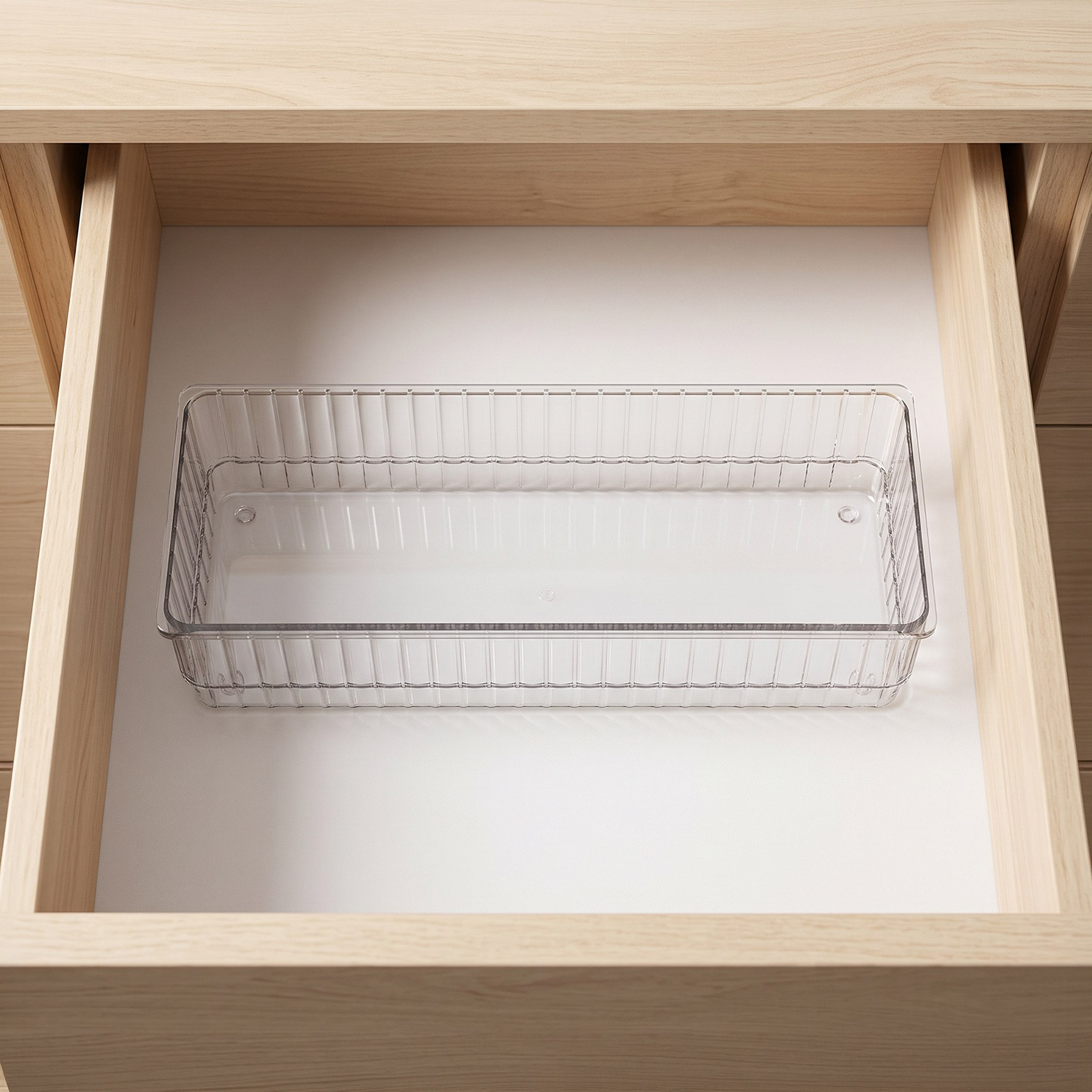 Stria Stackable Drawer Organizer - 24x8x5.3 cm-hbxbedroom-bedroomaccessories-bedroomstorage-image-3