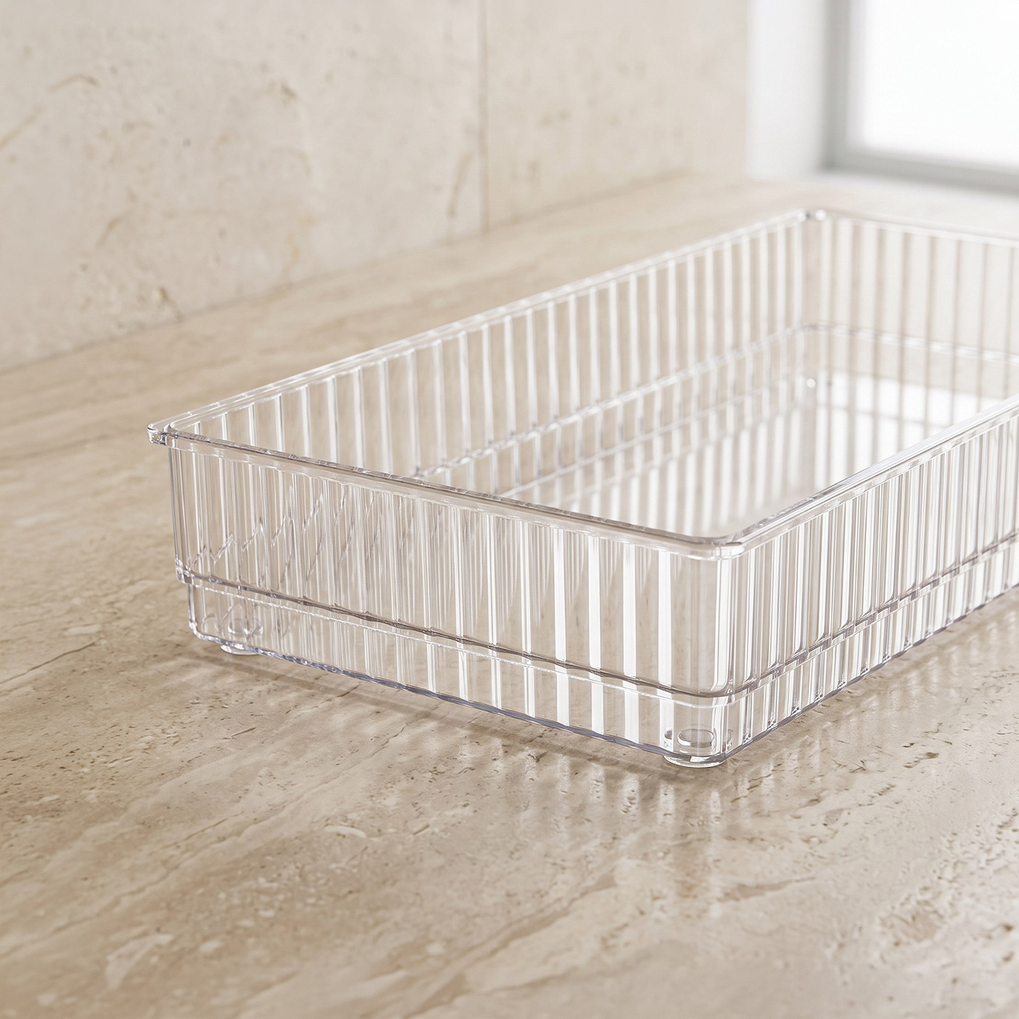 Stria Stackable Drawer Organizer - 32x16x5.3 cm-hbxbedroom-bedroomaccessories-bedroomstorage-image-2