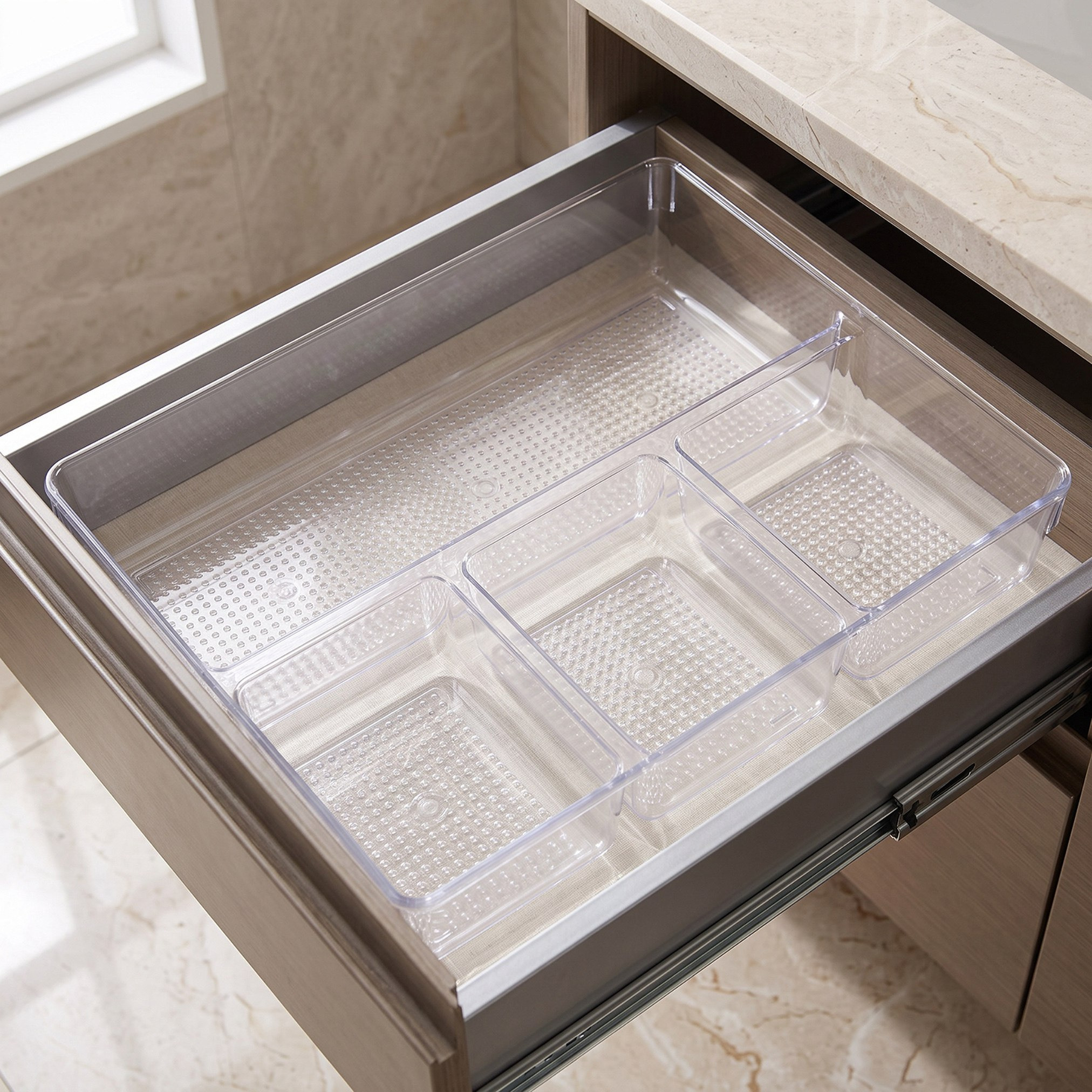 منظم 4 أقسام من ستريا - 33x22.7x6 سم-hbxbedroom-bedroomaccessories-bedroomstorage-image-3