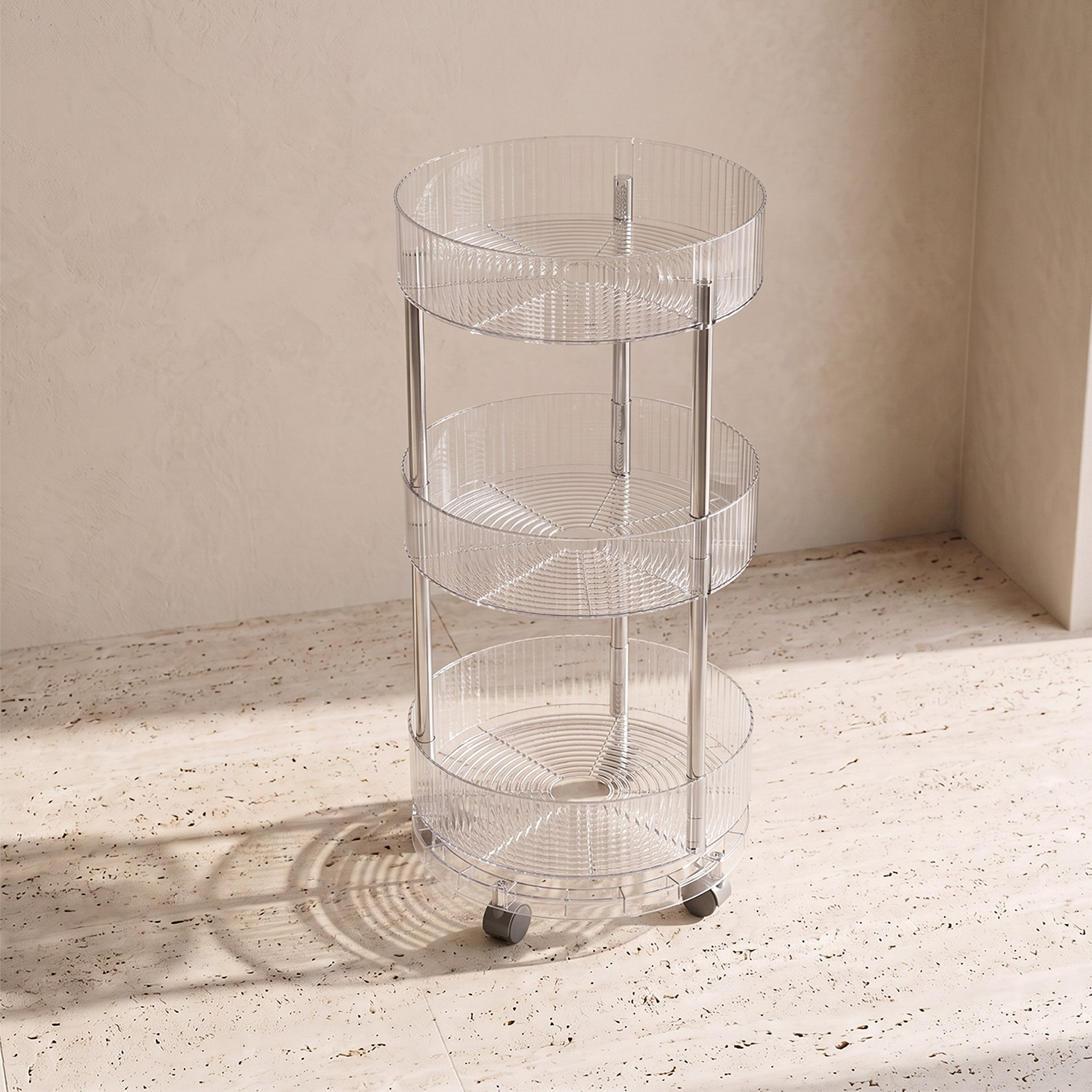 Stria 3-Tier Round Trolley - 38x38x80 cm-PROMO_HB_SA_ALRHAJI_09092026-image-1