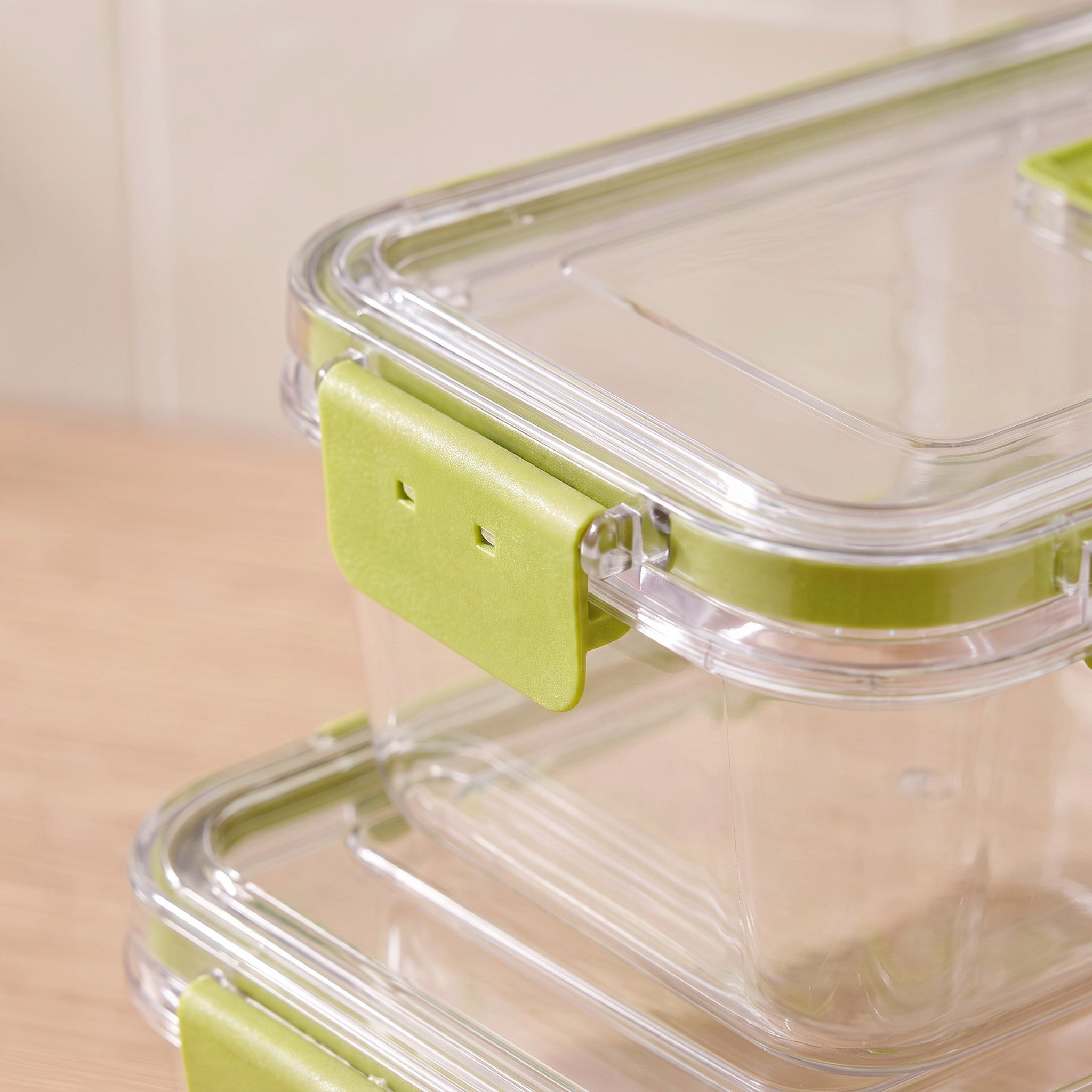 طقم حاويات مستطيلة بمشبك إغلاق 4 قطع من كليب-hbxhomeware-kitchenware-containersandjars-image-2