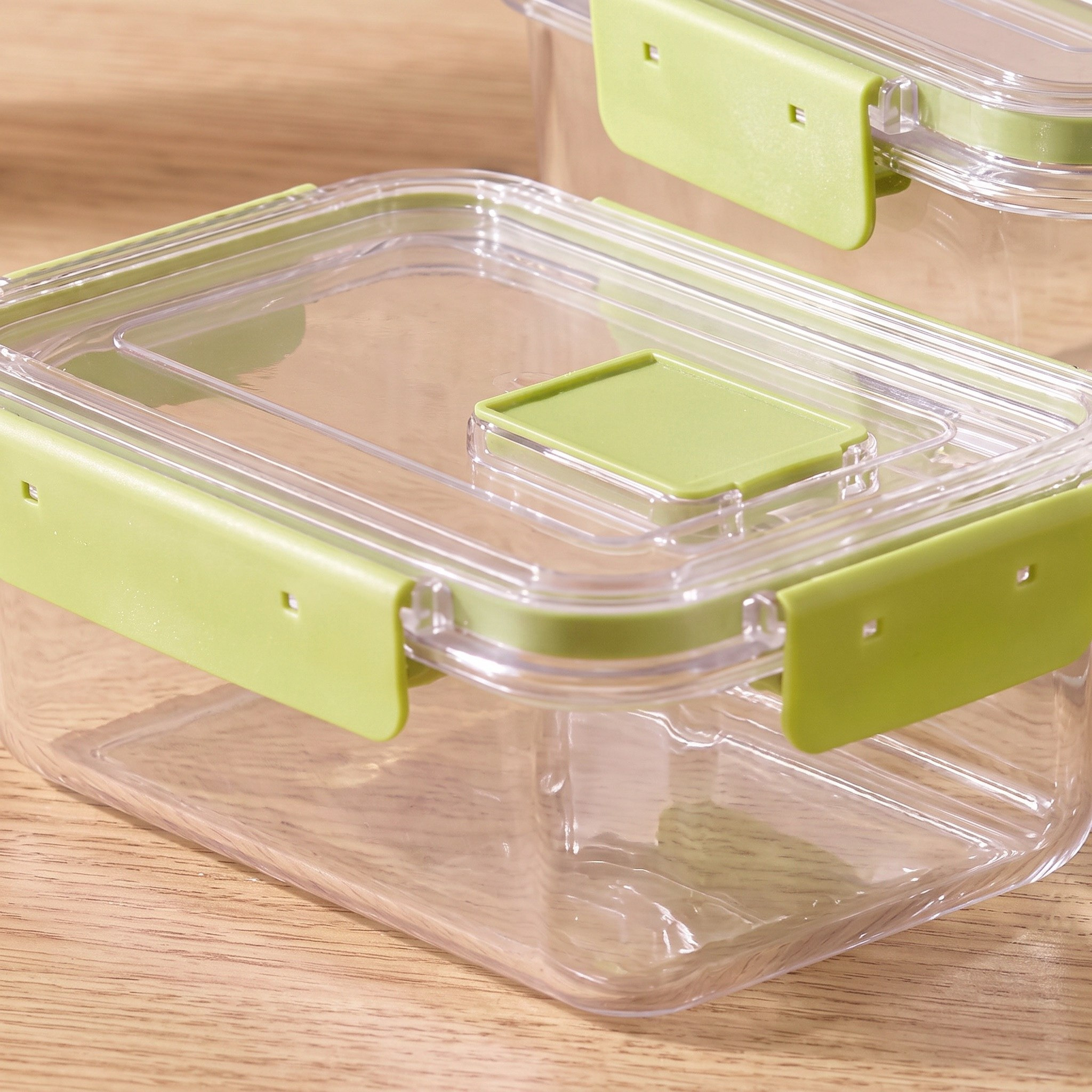 طقم حاويات مستطيلة بمشبك إغلاق 4 قطع من كليب-hbxhomeware-kitchenware-containersandjars-image-3