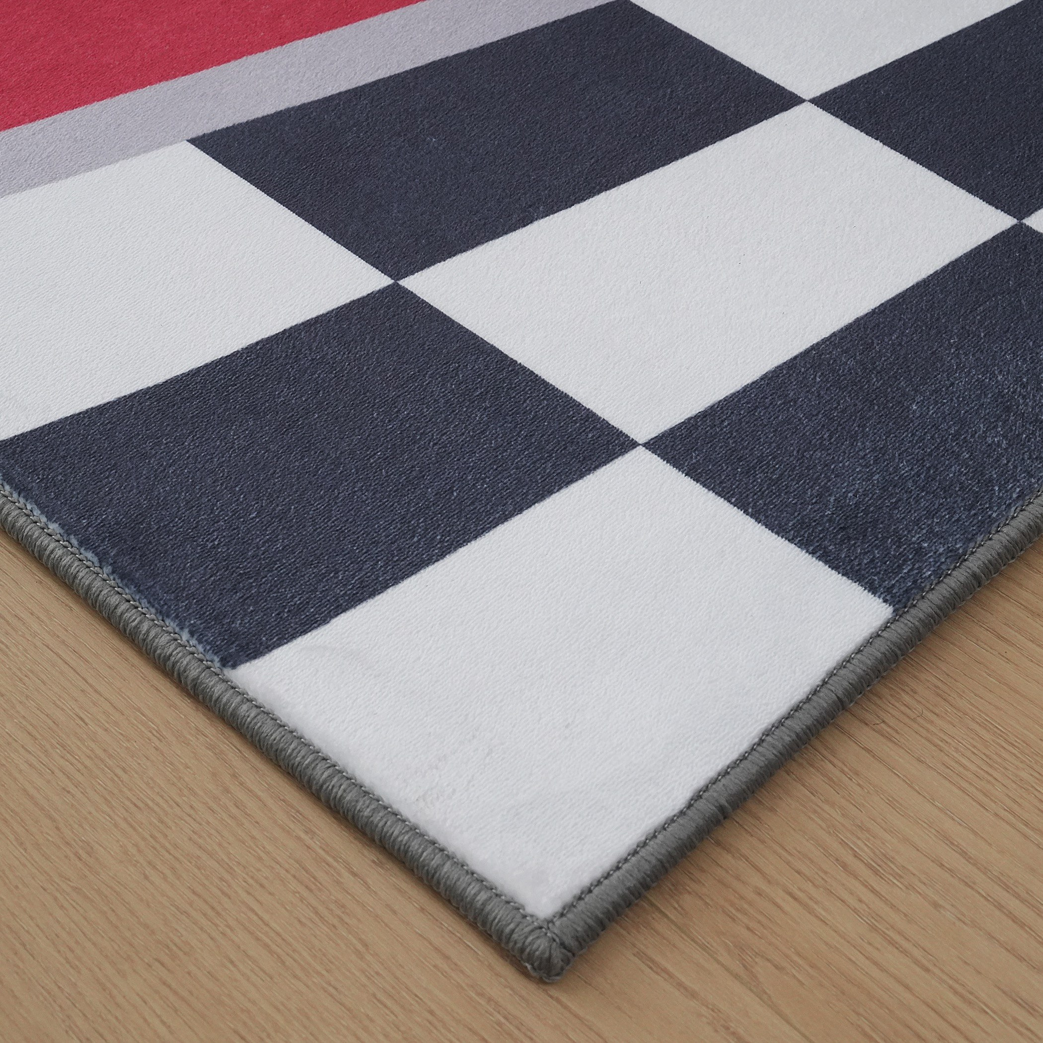 Tom Ben Racer Car Printed Flannel Rug - 110x160 cm-hbxdecorandfurnishings-floorcoverings-rugs-image-2