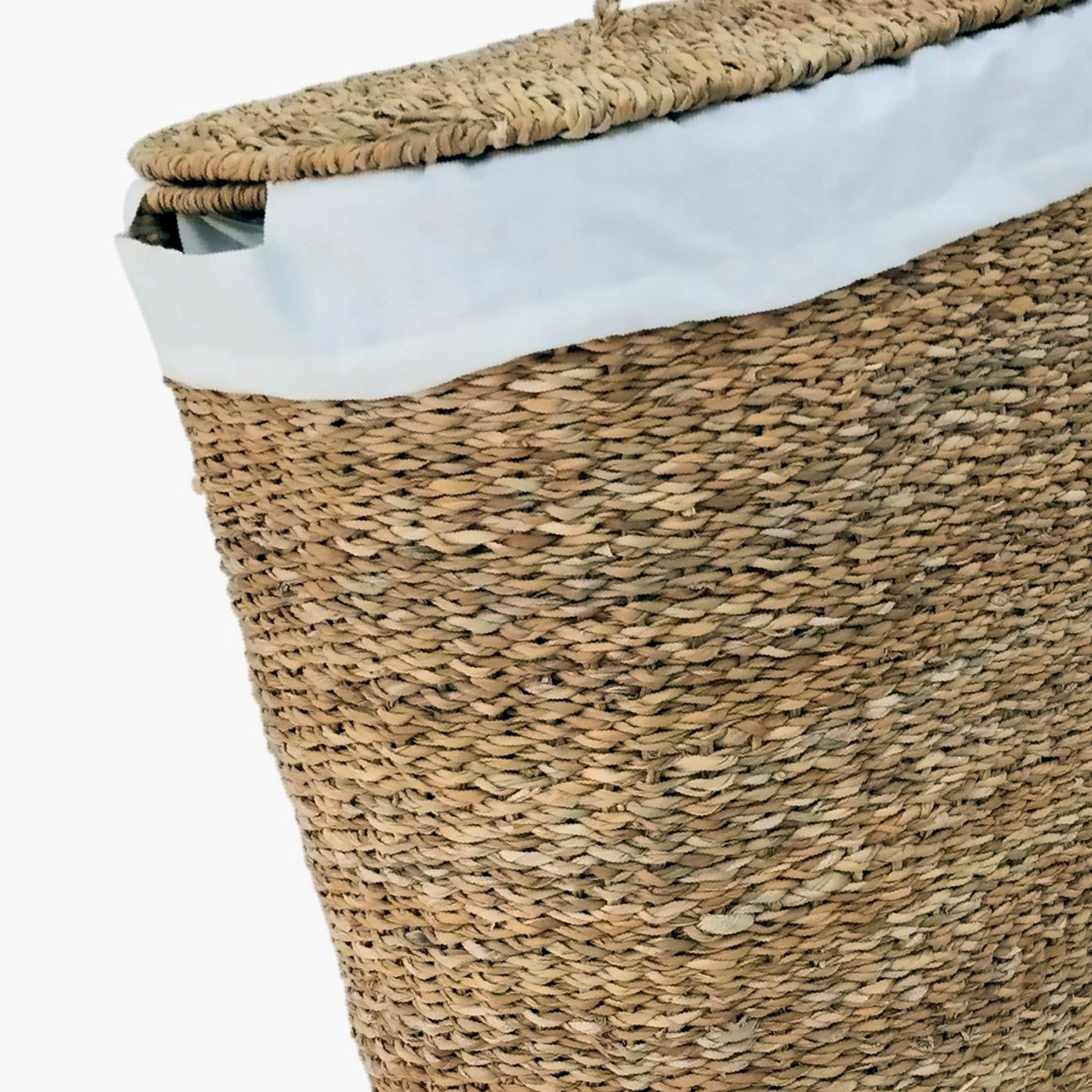 Naturaloom Laundry Hamper with Liner - 50x30x54 cm-hbxbathroom-bathroomstorage-laundryhampers-image-4