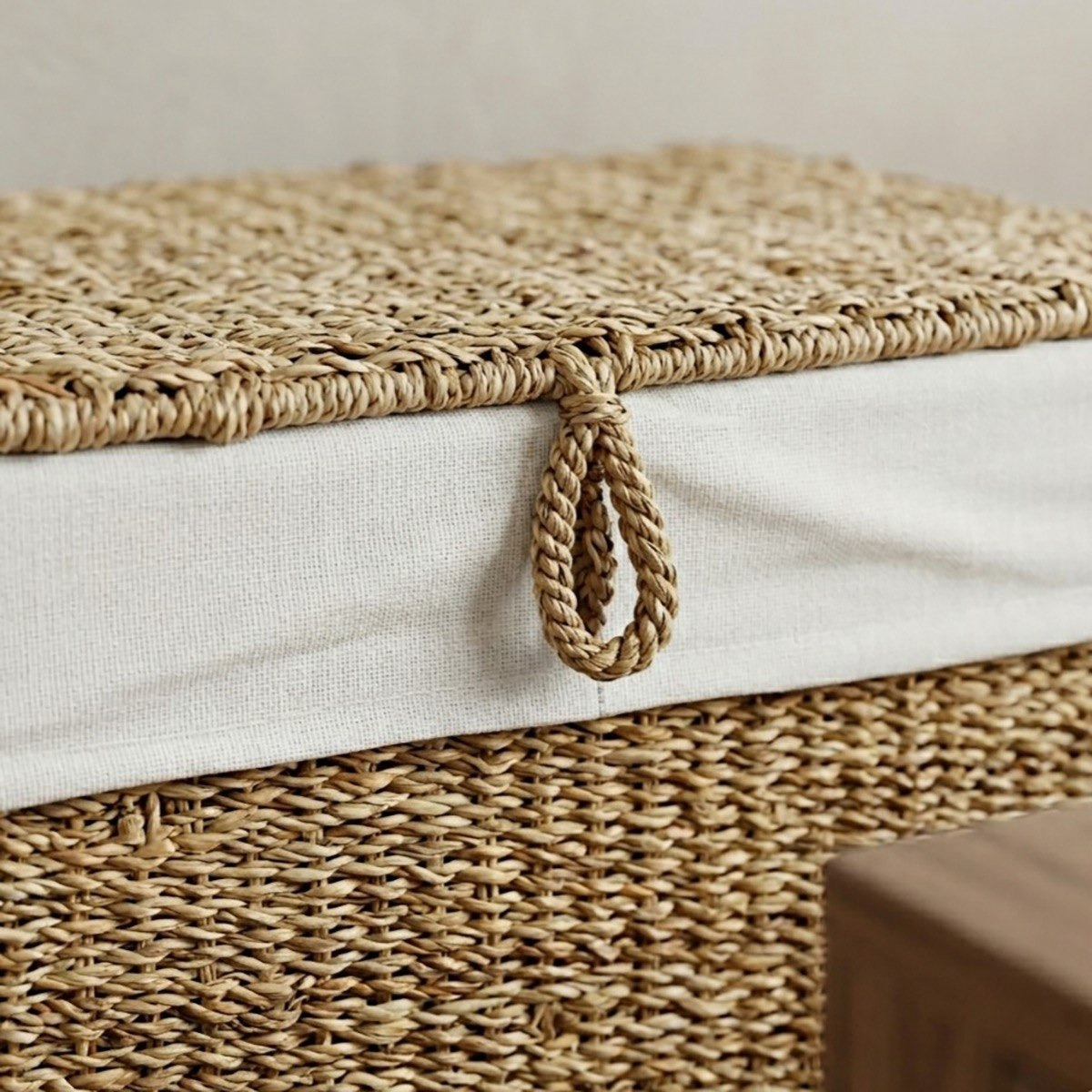 Naturaloom Laundry Hamper with Divider Liner - 60x36x61 cm-hbxbathroom-bathroomstorage-laundryhampers-image-2