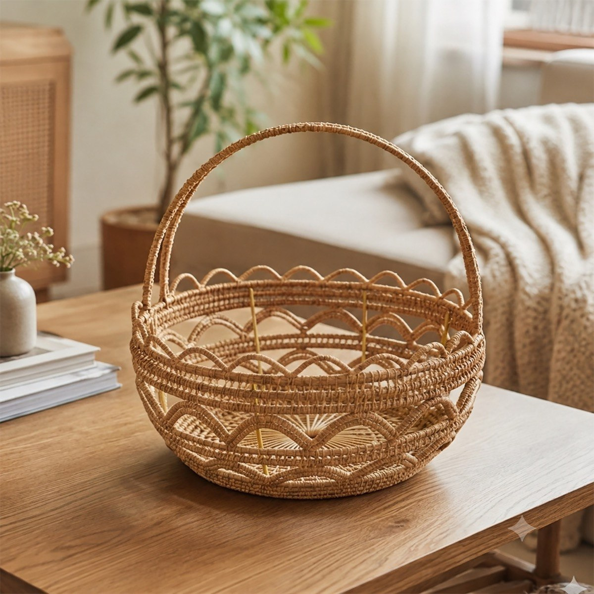 سلة تخزين متعددة الاستخدامات من ناتشورالوم - 26 × 12 سم-hbxbedroom-bedroomaccessories-bedroomstorage-image-1