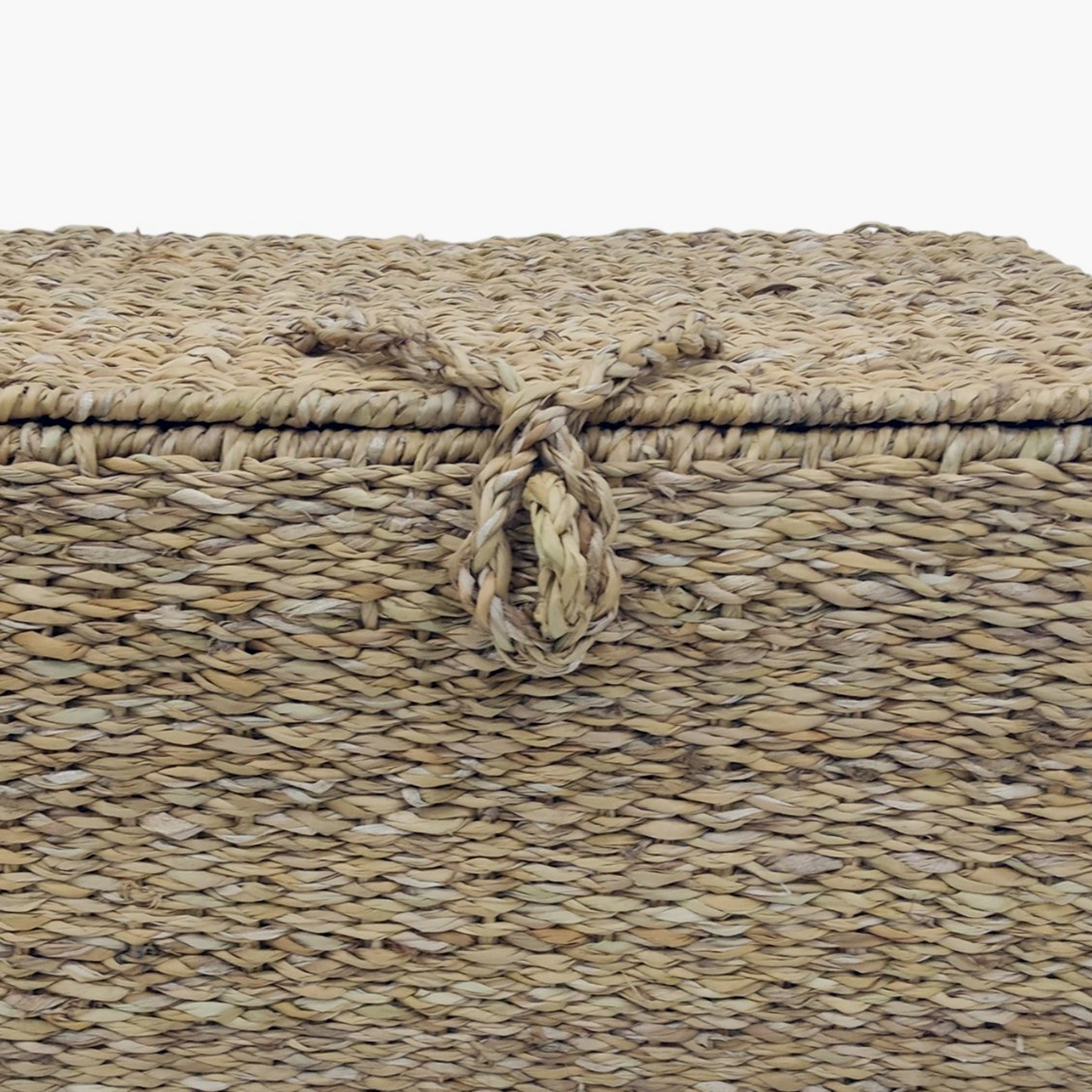 Naturaloom Rectangular Trunk with Iron Frame Inside - 40x28x20 cm-hbxbedroom-bedroomaccessories-bedroomstorage-image-5