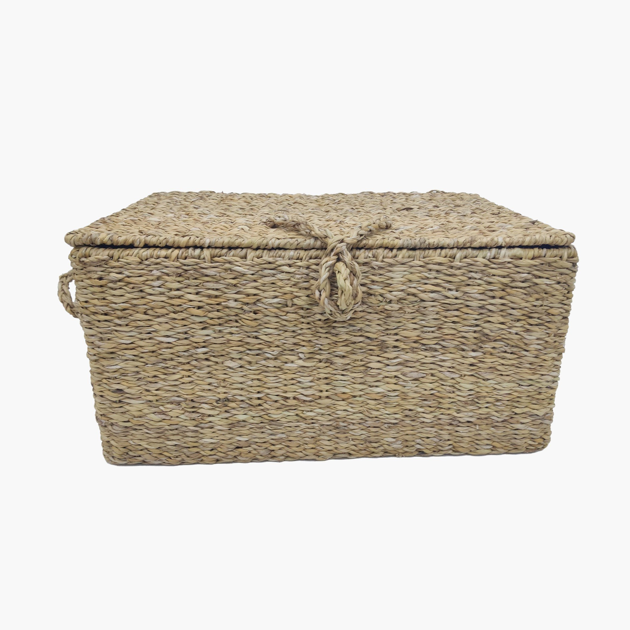 Naturaloom Rectangular Trunk with Iron Frame Inside - 40x28x20 cm-hbxbedroom-bedroomaccessories-bedroomstorage-image-6
