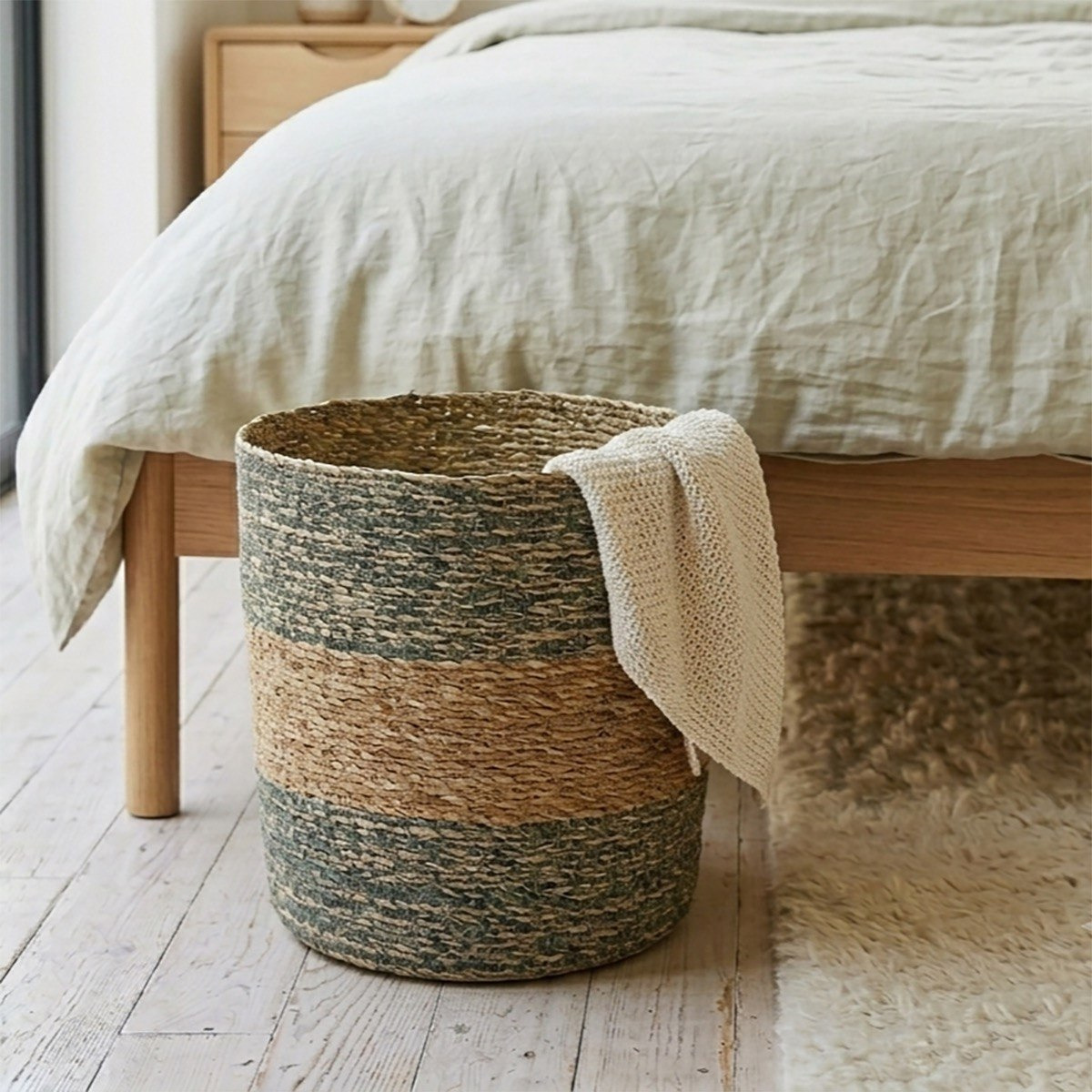 Naturaloom Round Storage Basket - 25x25 cm-hbxbedroom-bedroomaccessories-bedroomstorage-image-1