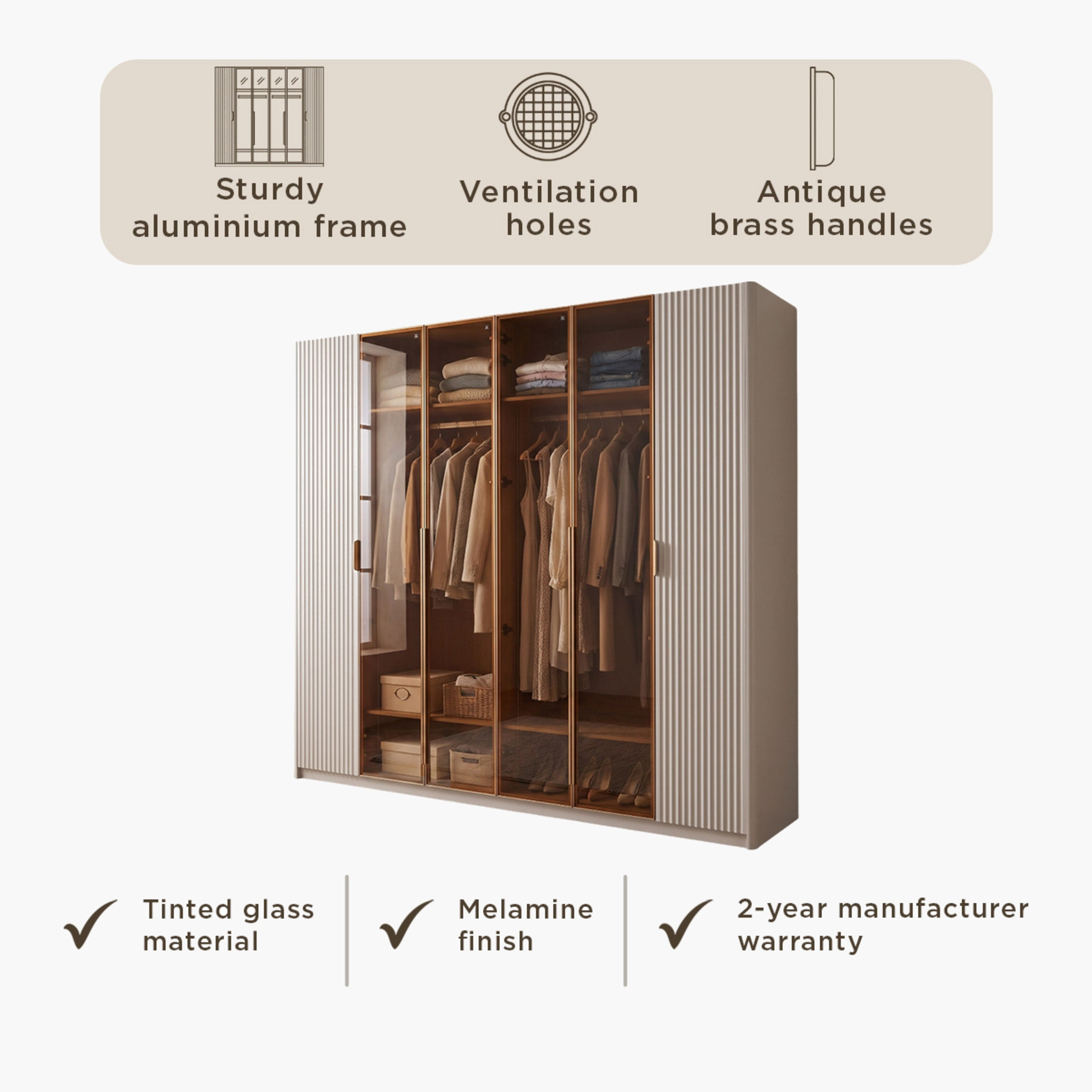 خزانة ملابس زجاج شفاف بـ6 أبواب من سيينا-hbxfurniture-wardrobes-image-11