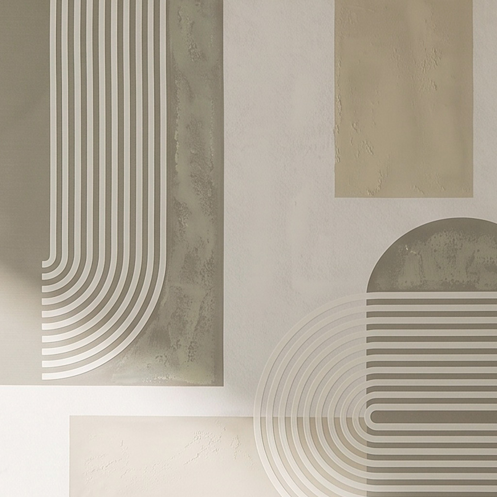 Aran 2-Piece Geometric Sync 60% Hand Painted Canvas Art Set - 80x3x80 cm-hbxhomeware-hbxdecorandfurnishings-image-3