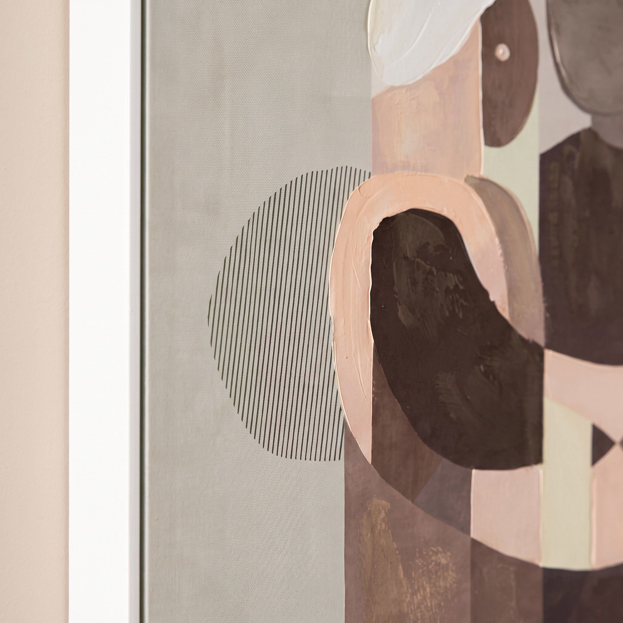 Aran Togetherness 60% Hand Painted Canvas Art - 80x3x80 cm-hbxhomeware-hbxdecorandfurnishings-image-3