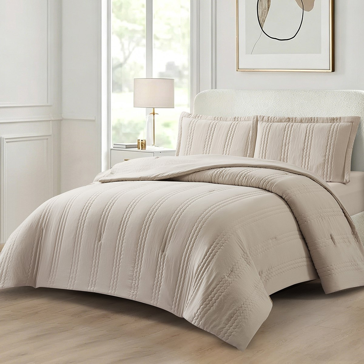 Braxton Jumbo 4-Piece BIAB Quilted Twin Comforter Set - 160x220 cm-hbxhomeware-hbxbedroom-image-1
