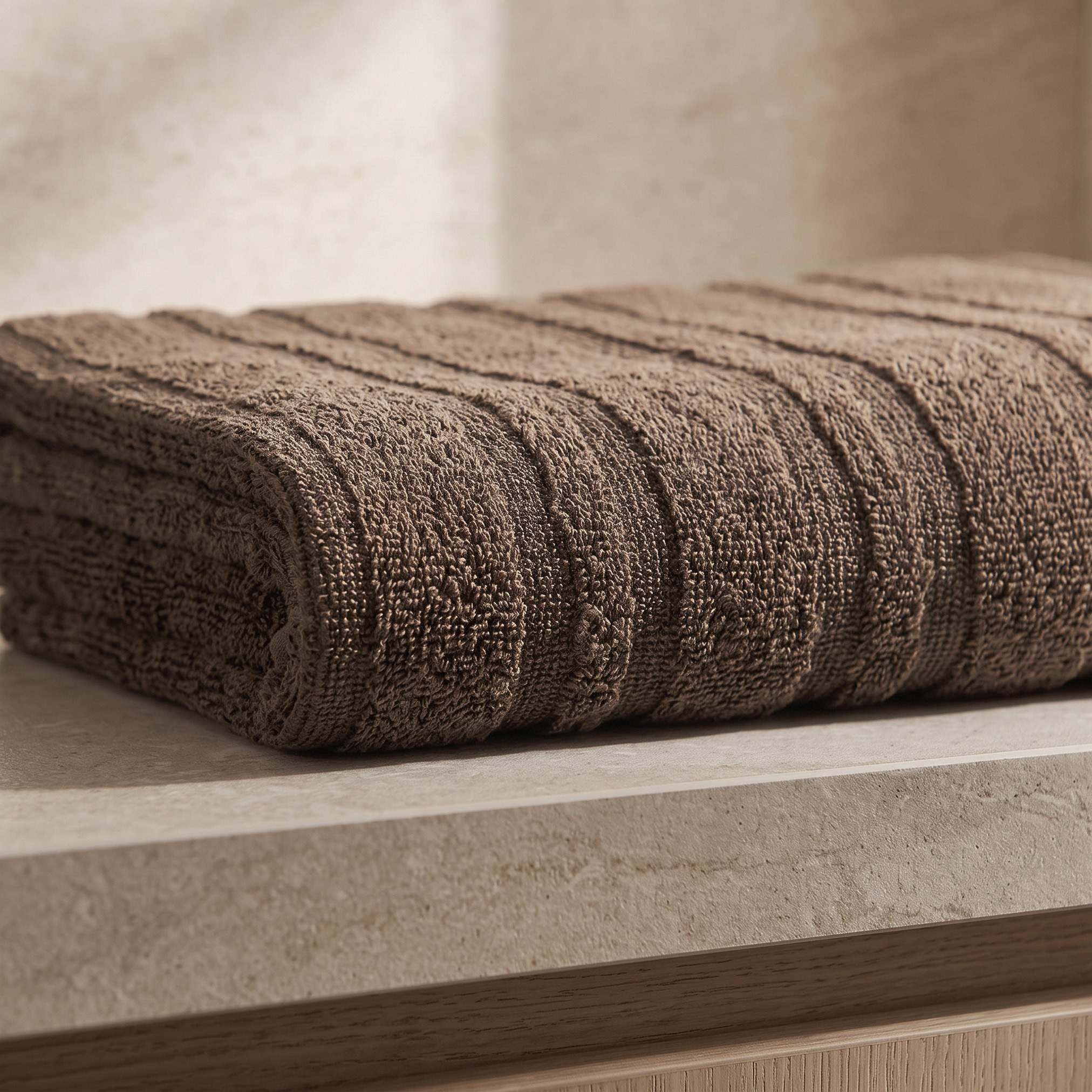 طقم مناشف يد قطن قطعتين من بيرفورمانس - 50x90 سم-hbxbathroom-bathroomtextiles-image-3