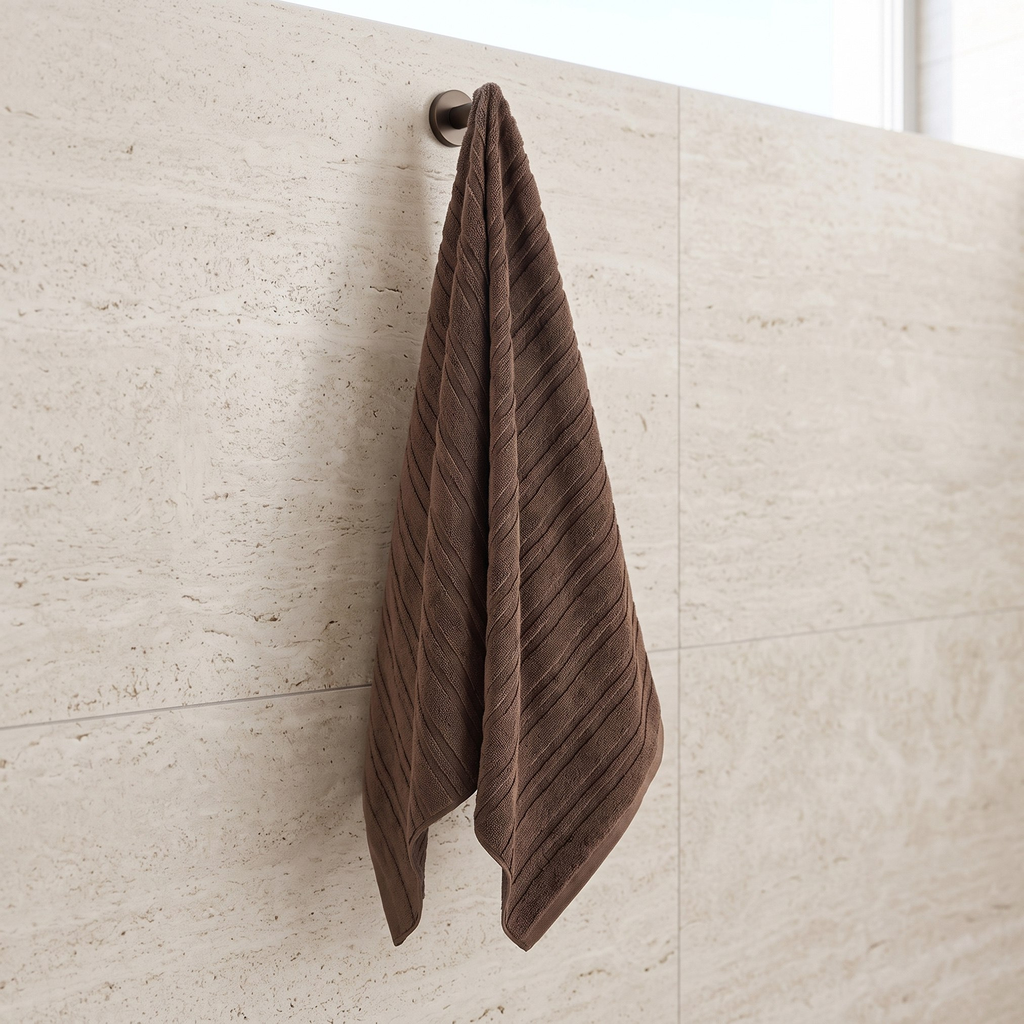 طقم مناشف حمام قطن قطعتين من بيرفورمانس - 70x140 سم-hbxbathroom-bathroomtextiles-image-2