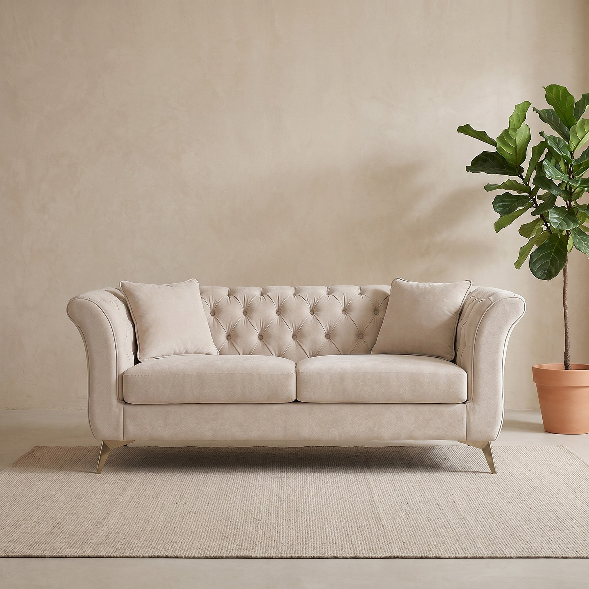 Oro NXT 2-Seater Fabric Sofa with 2 Cushions-hbxlivingroom-sofasandarmchairs-sofas-image-3