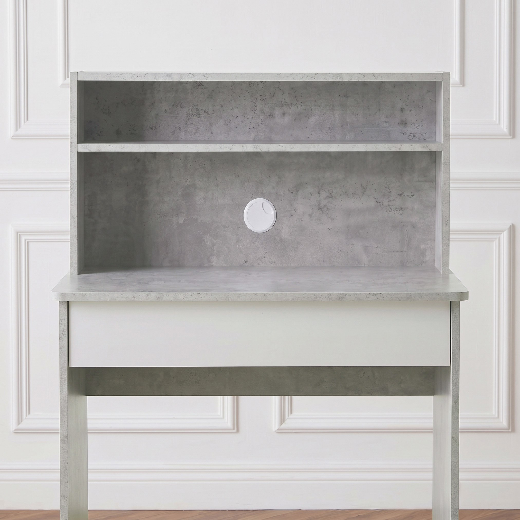 Islet Compact Nxt Study Desk with Drawer and Hutch-hbxfurniture-office-desks-image-3