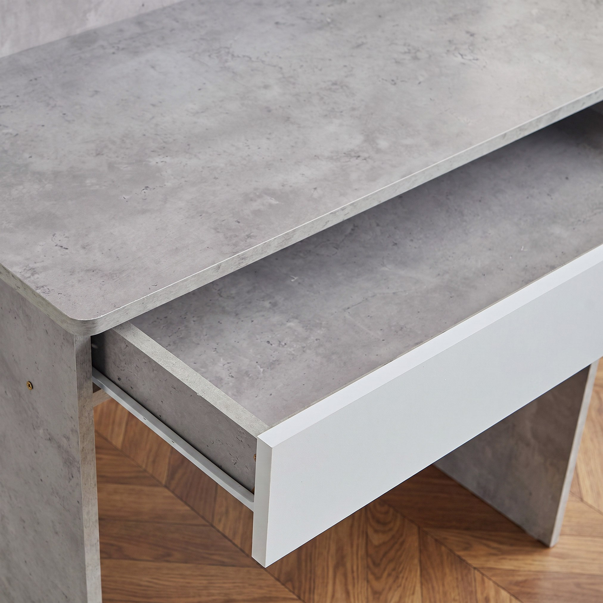 Islet Compact Nxt Study Desk with Drawer and Hutch-hbxfurniture-office-desks-image-5
